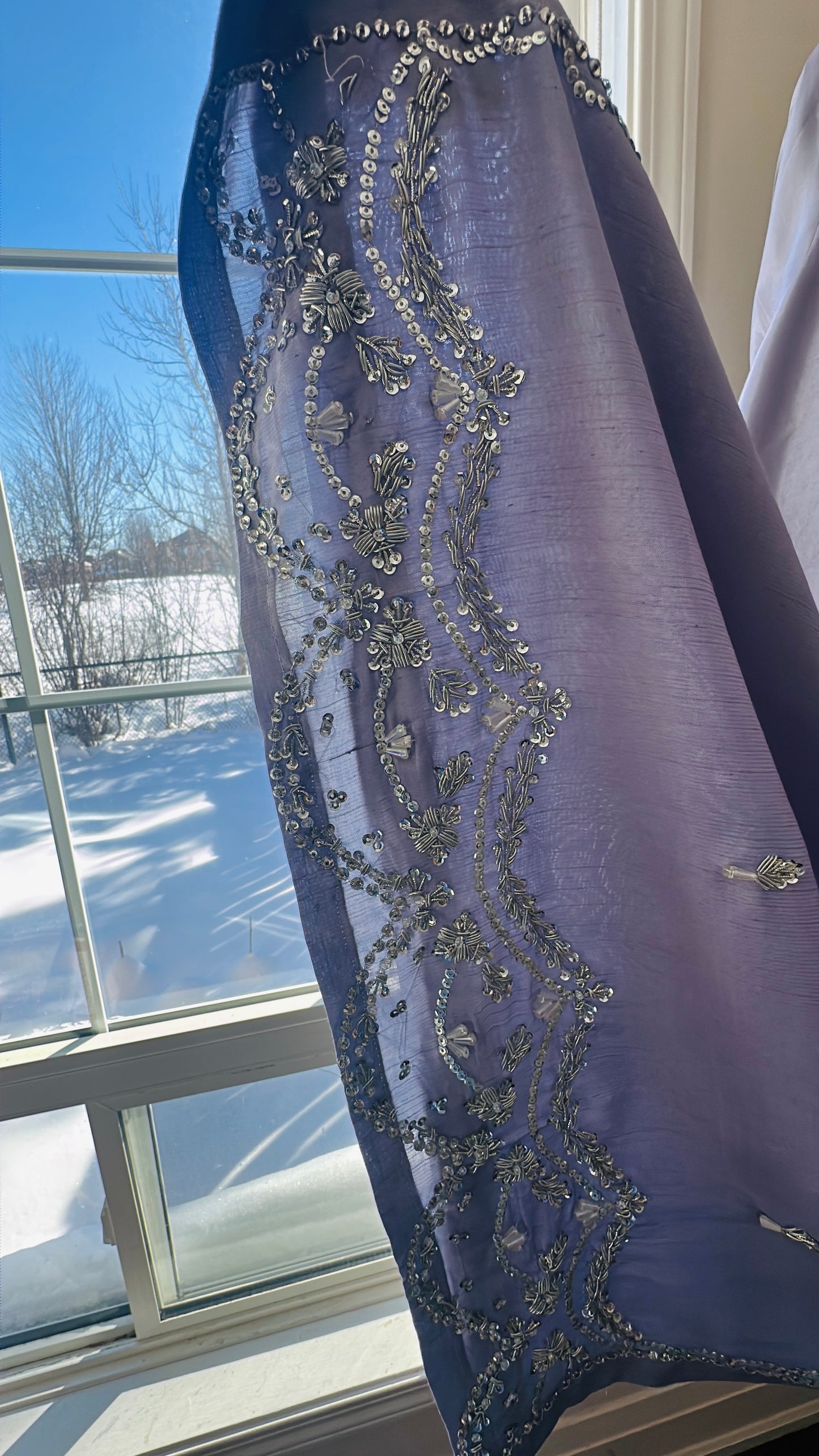 Noor-e-Sukoon – Quiet Grace in Dusky Lavender