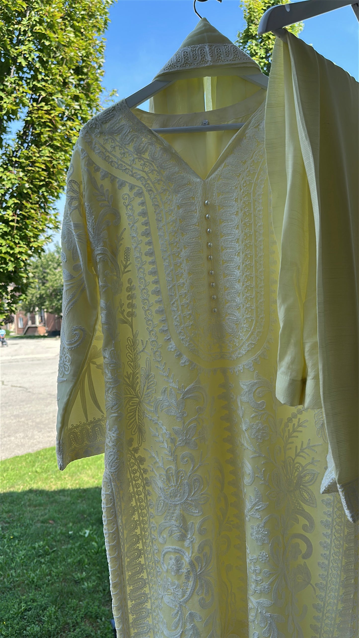 Citron Sorbet Pearl Set — Three Piece Set