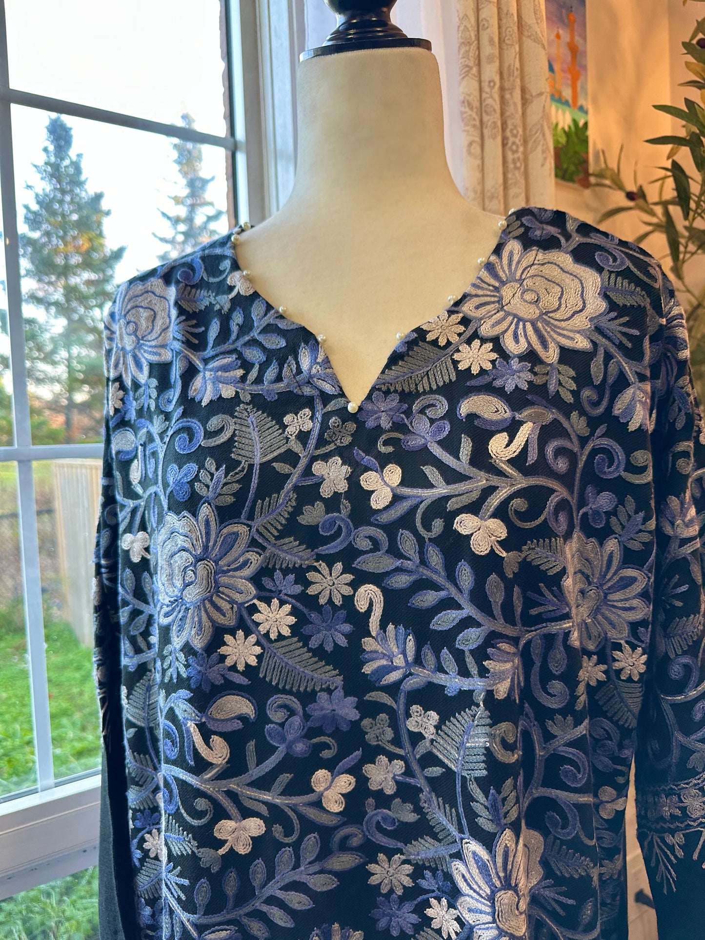 Samaa-e-Neel – Heritage Long Shirt Series