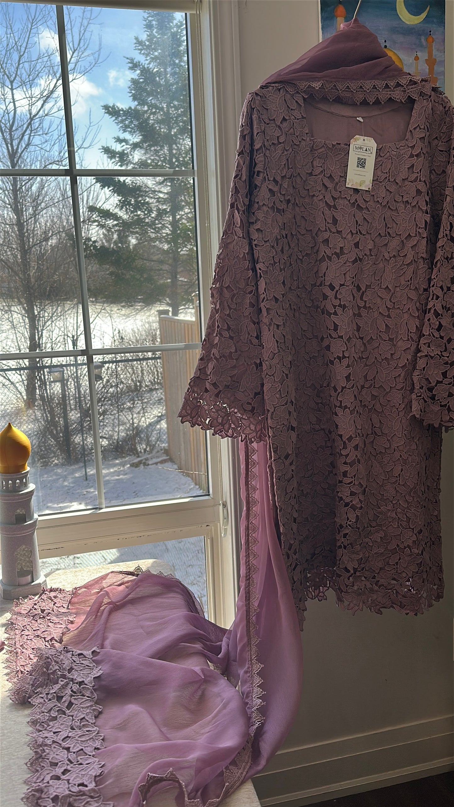 Lavender Crochet Élan – Timeless Spring Grace