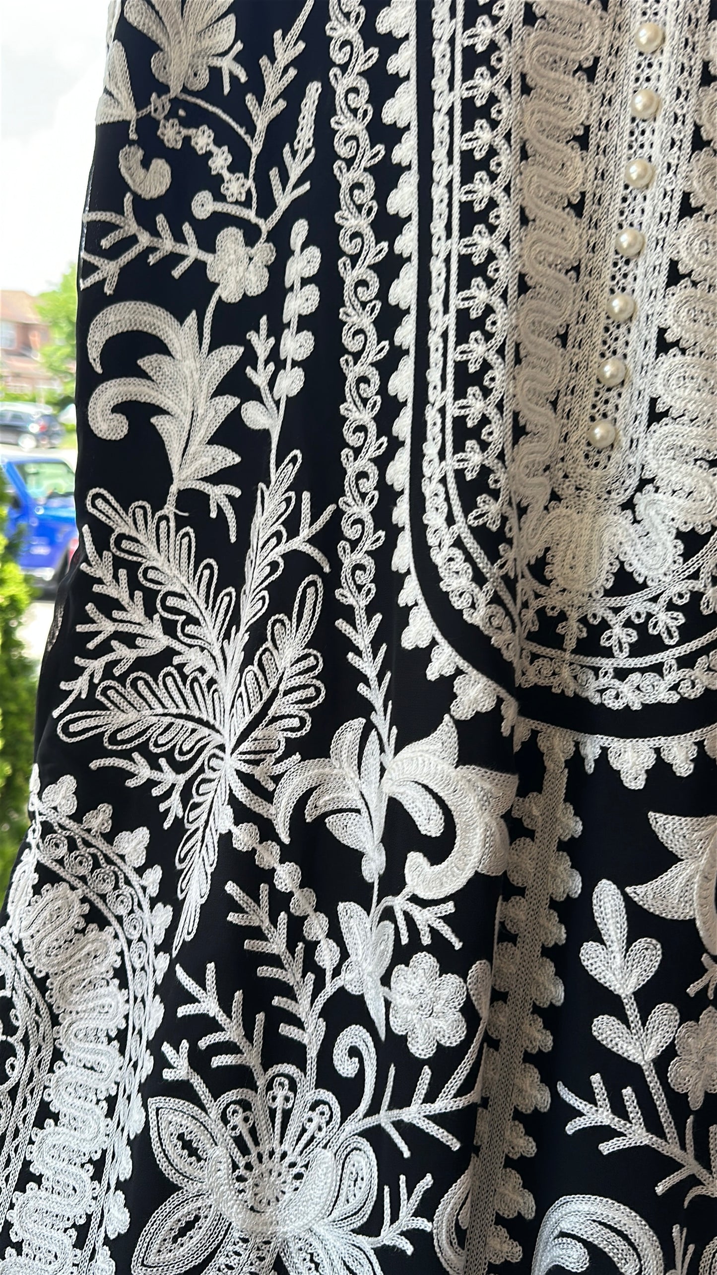 Noir Aaira Embroidered Set