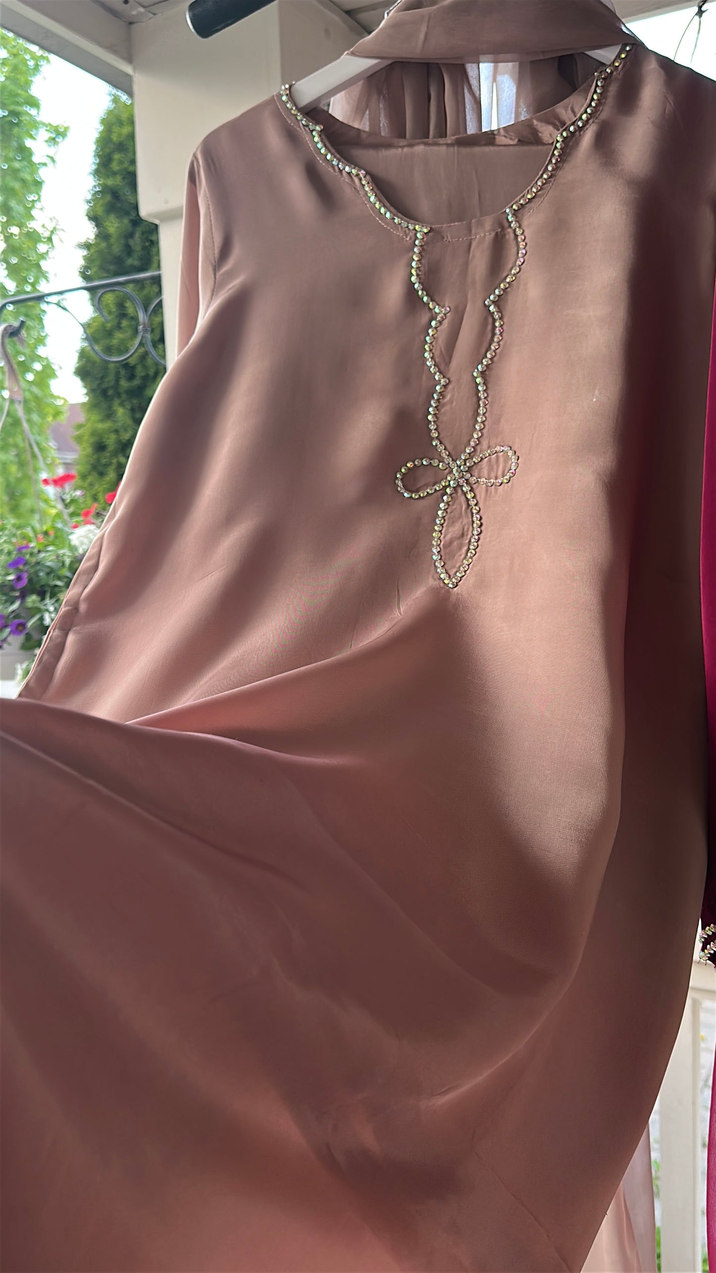 Rosé Veil Élan - kaftan set