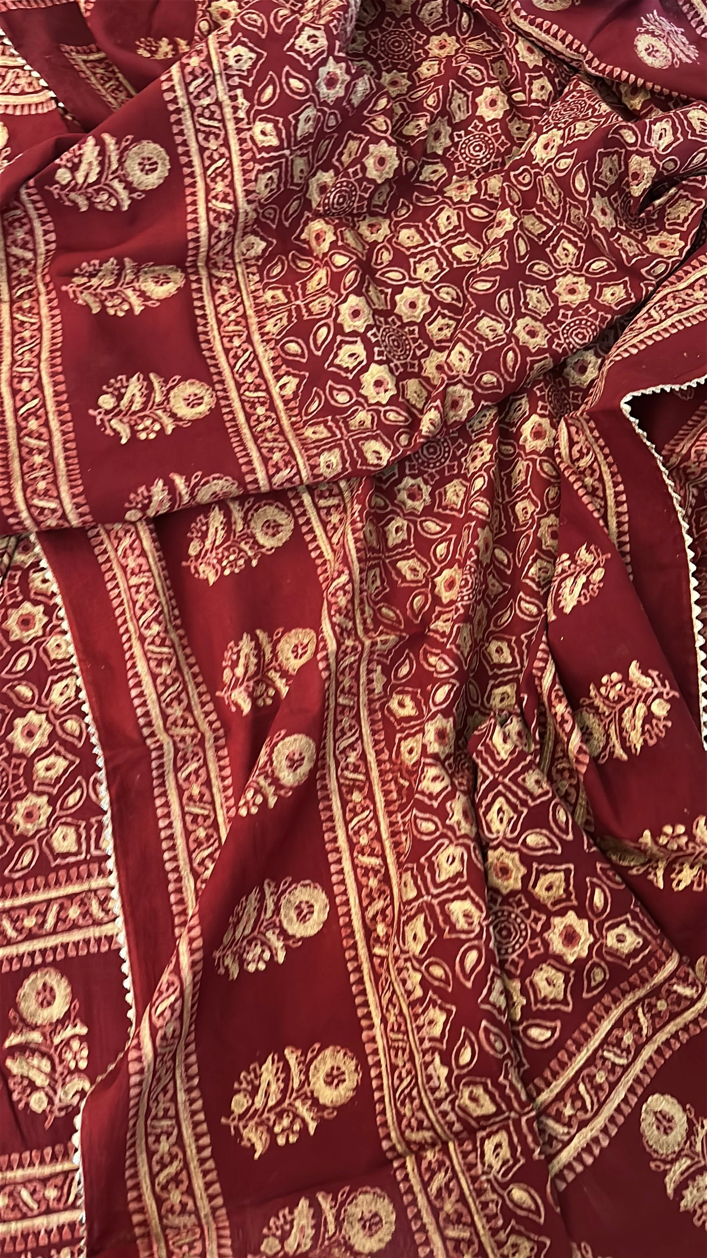 Rang-e-Zar - The Heritage Ajrak Collection