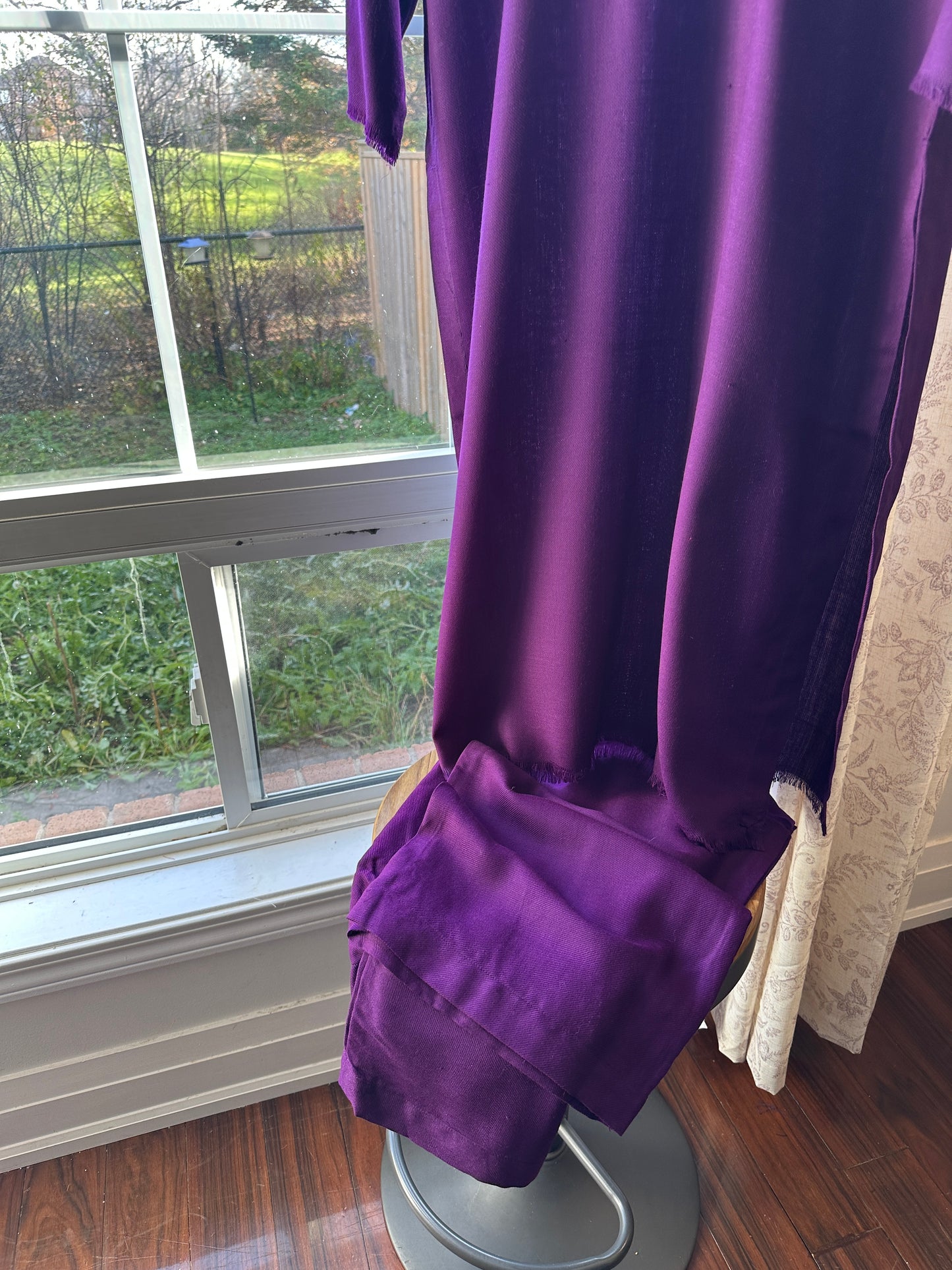 Amethyst Whisper – Pashmina Cord Set (Purple)