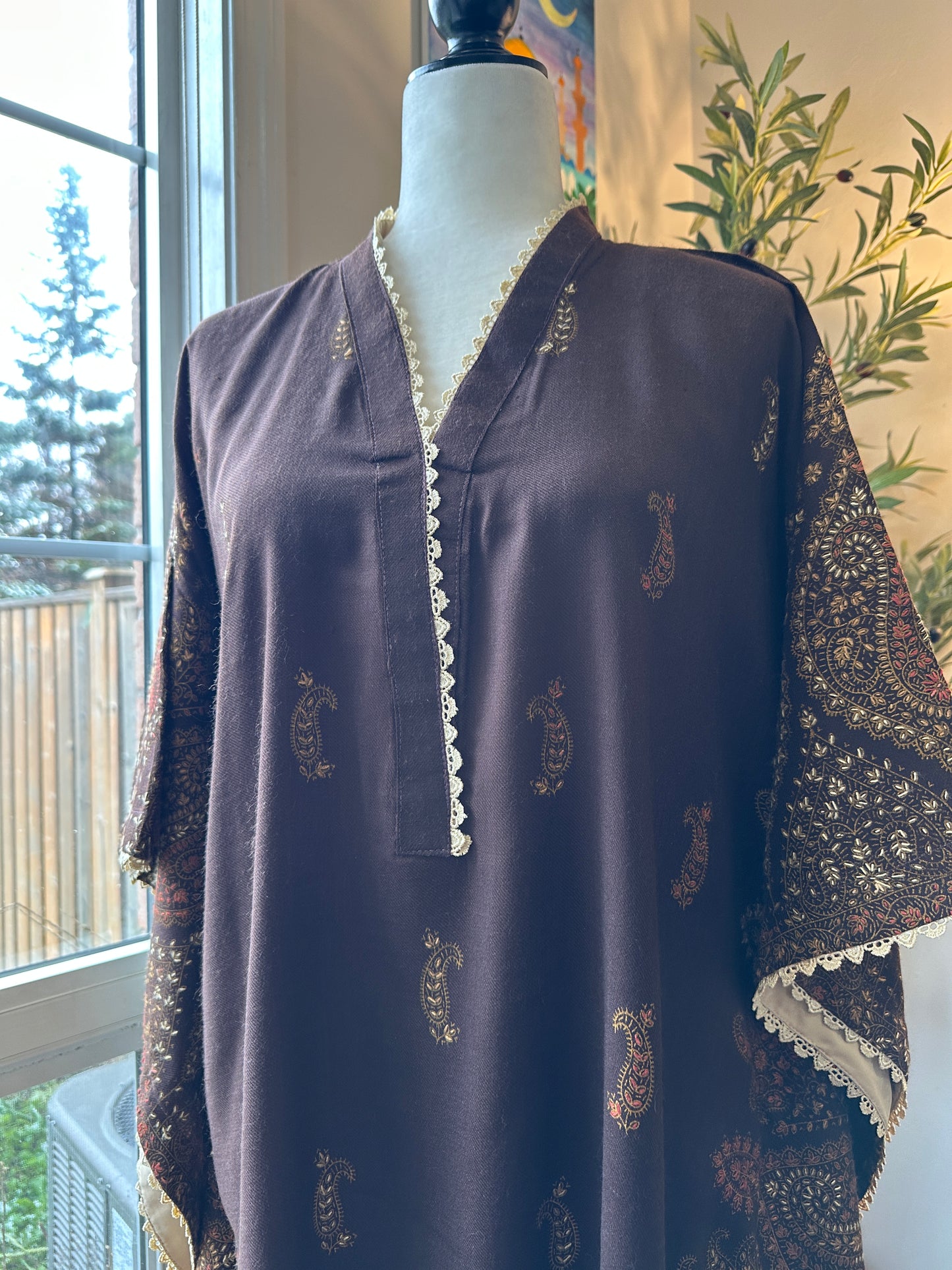 Cocoa Kalamkari – Winter’s Softest Statement