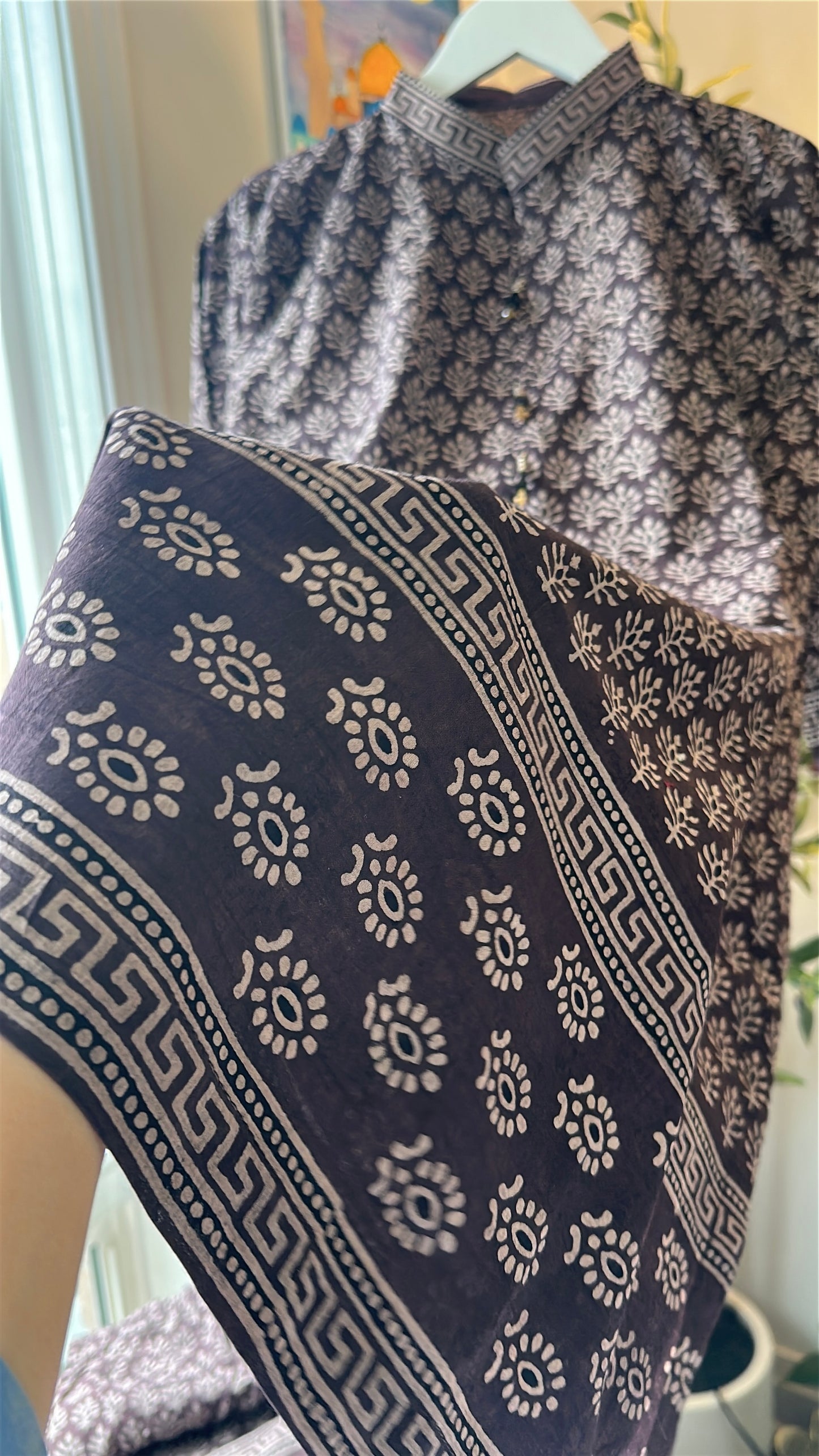 Terra Loom Co-ord – Ajrak Heritage