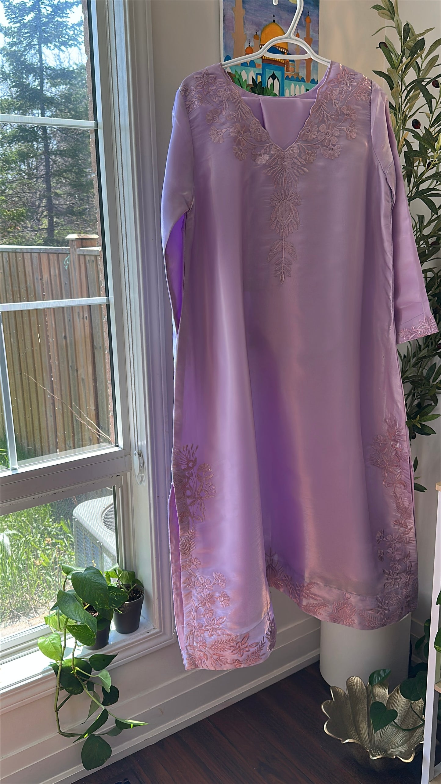 Lavender Haze Élan – 2-Piece Kaftan Set