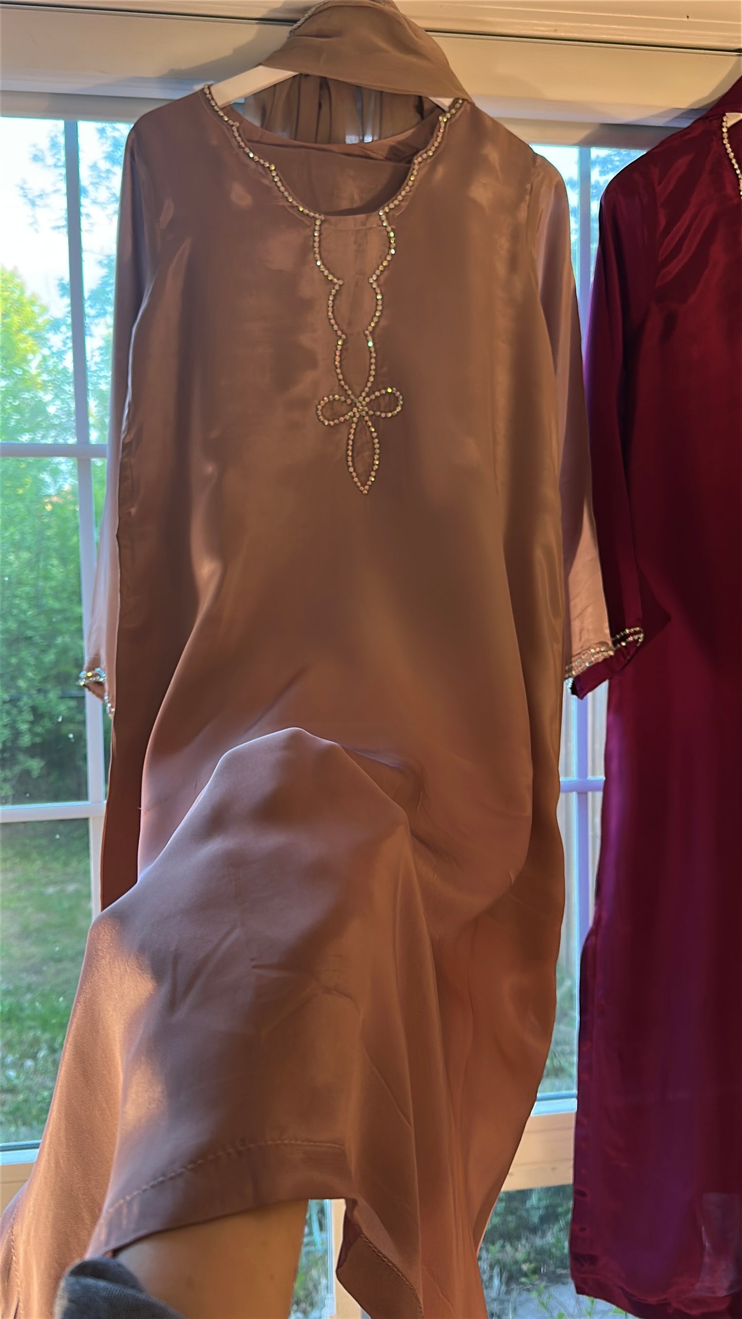 Rosé Veil Élan - kaftan set