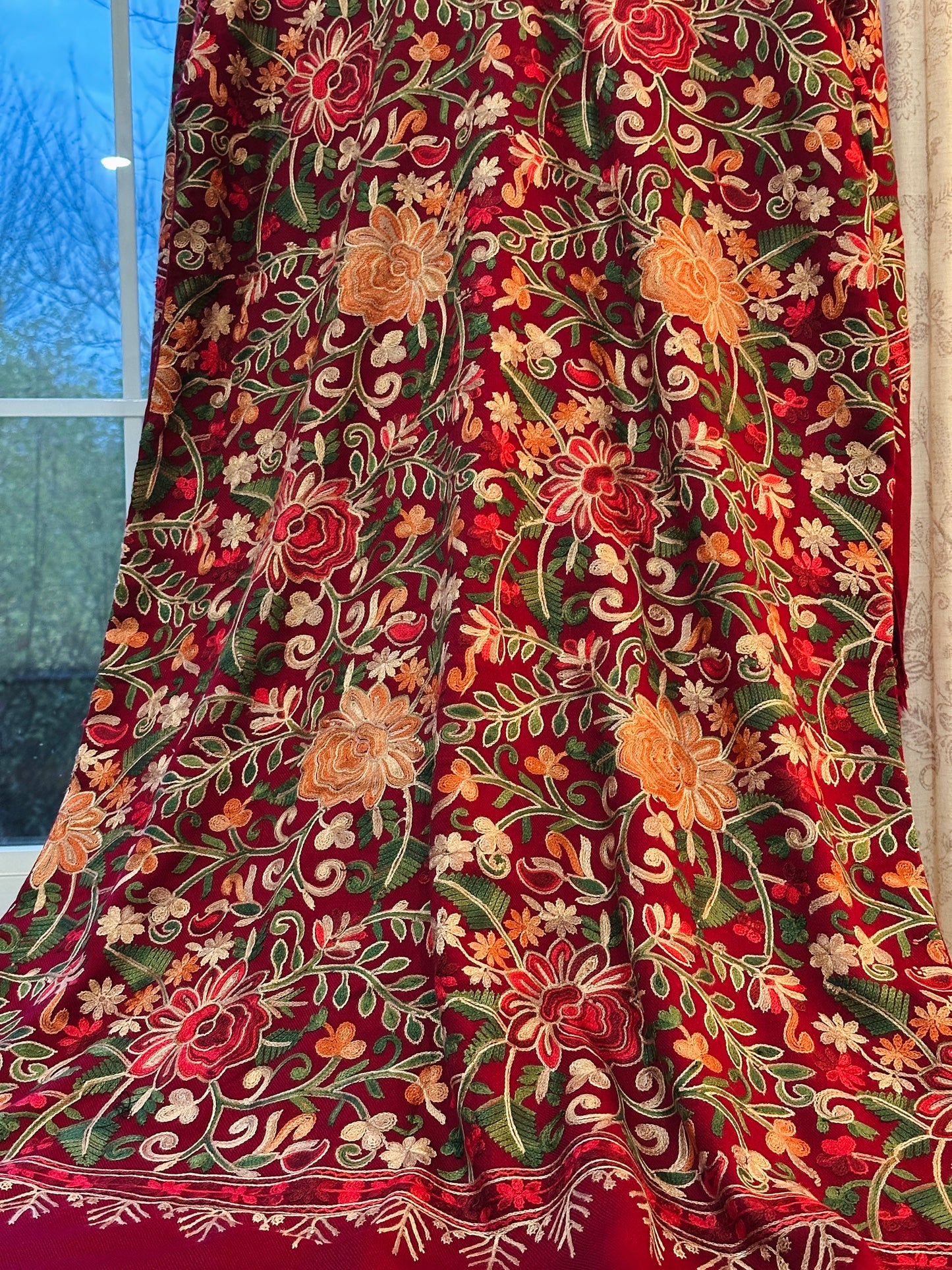Gul-e-Laal – Heritage Shawl Shirt  Series