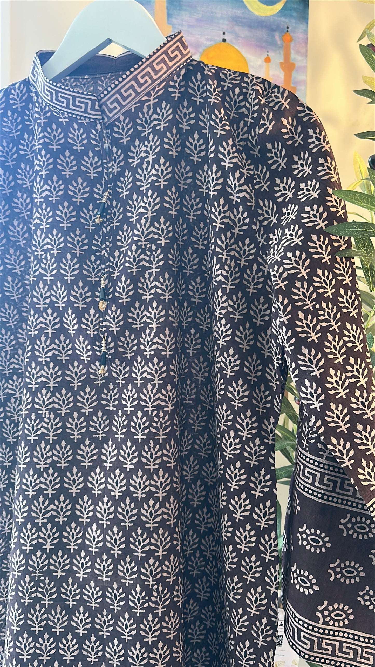 Mocha Muse Co-ord – Ajrak Heritage