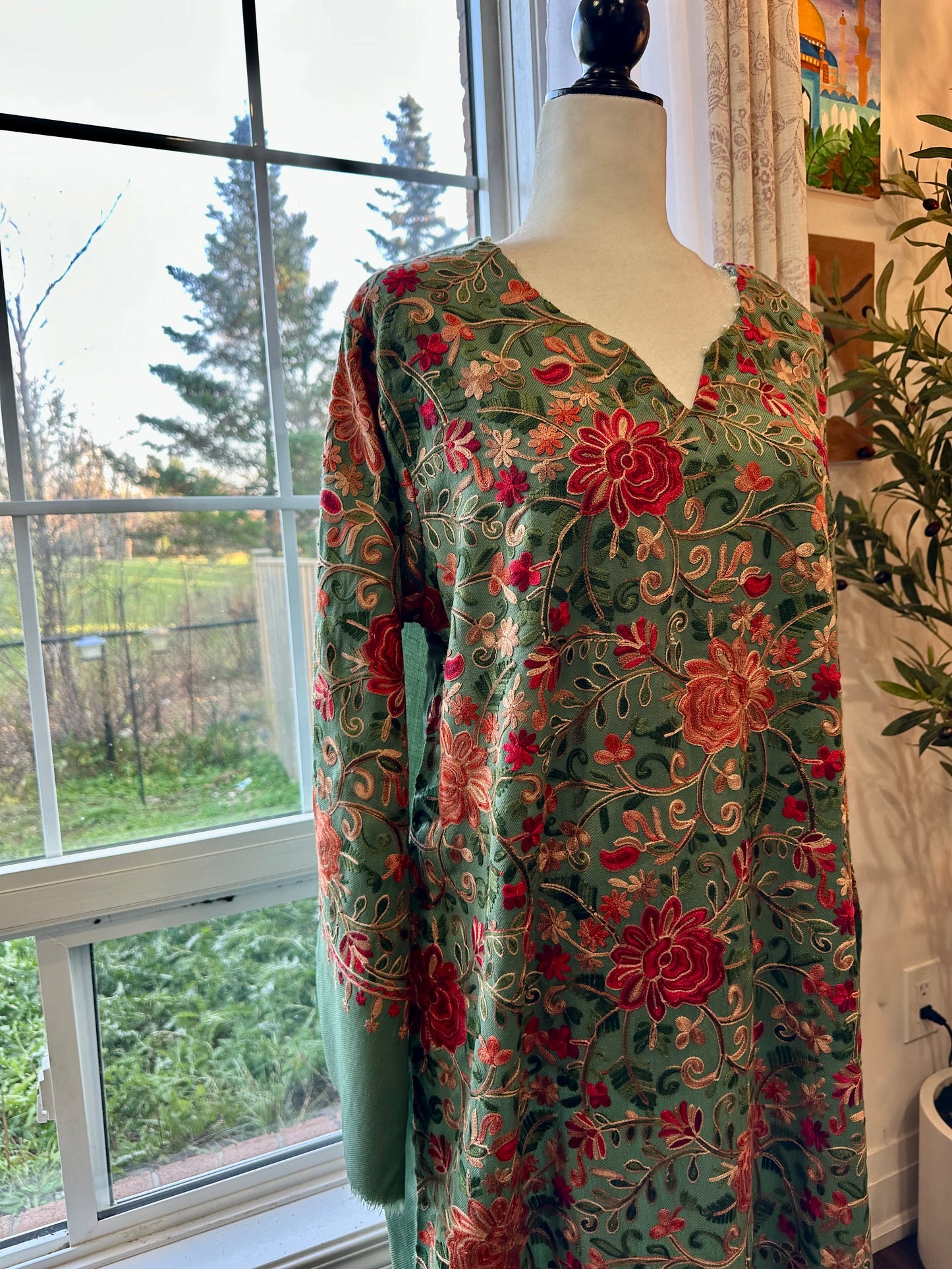 Mehr-e-Sabz – Heritage Shawl Shirt  Series