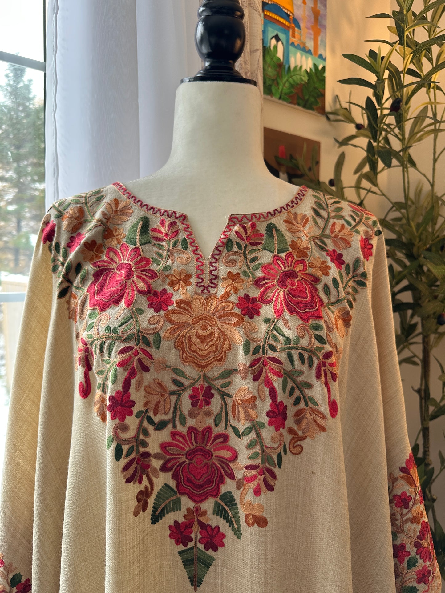 Gulabkaar –  Poncho Shawl Shirt