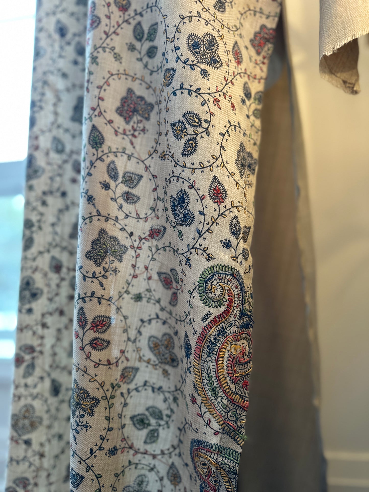 Bagh-e-Kalam – Kalamkari Shawl Shirt