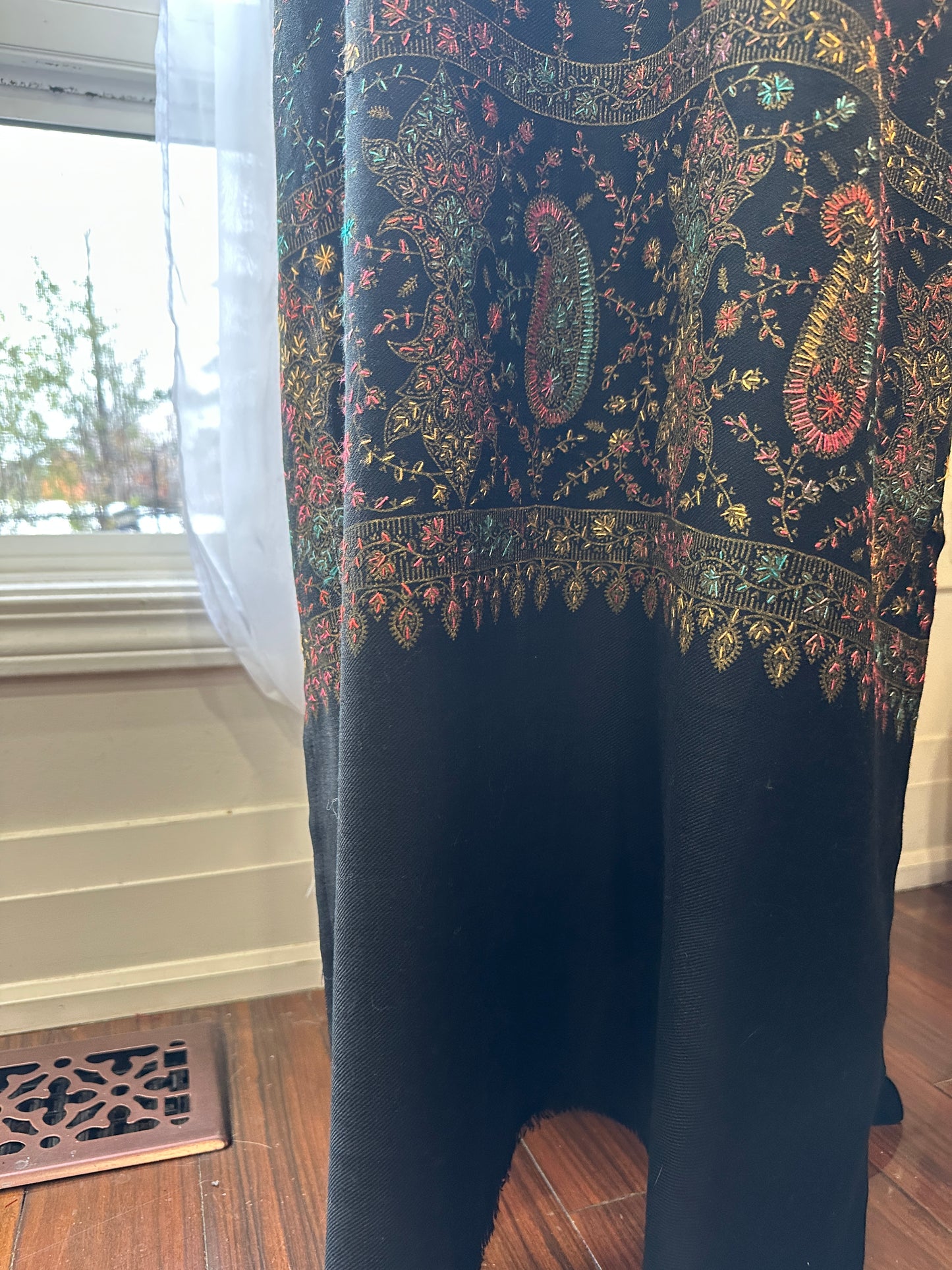 Zar-e-Qalam – Kalamkari Shawl Shirt