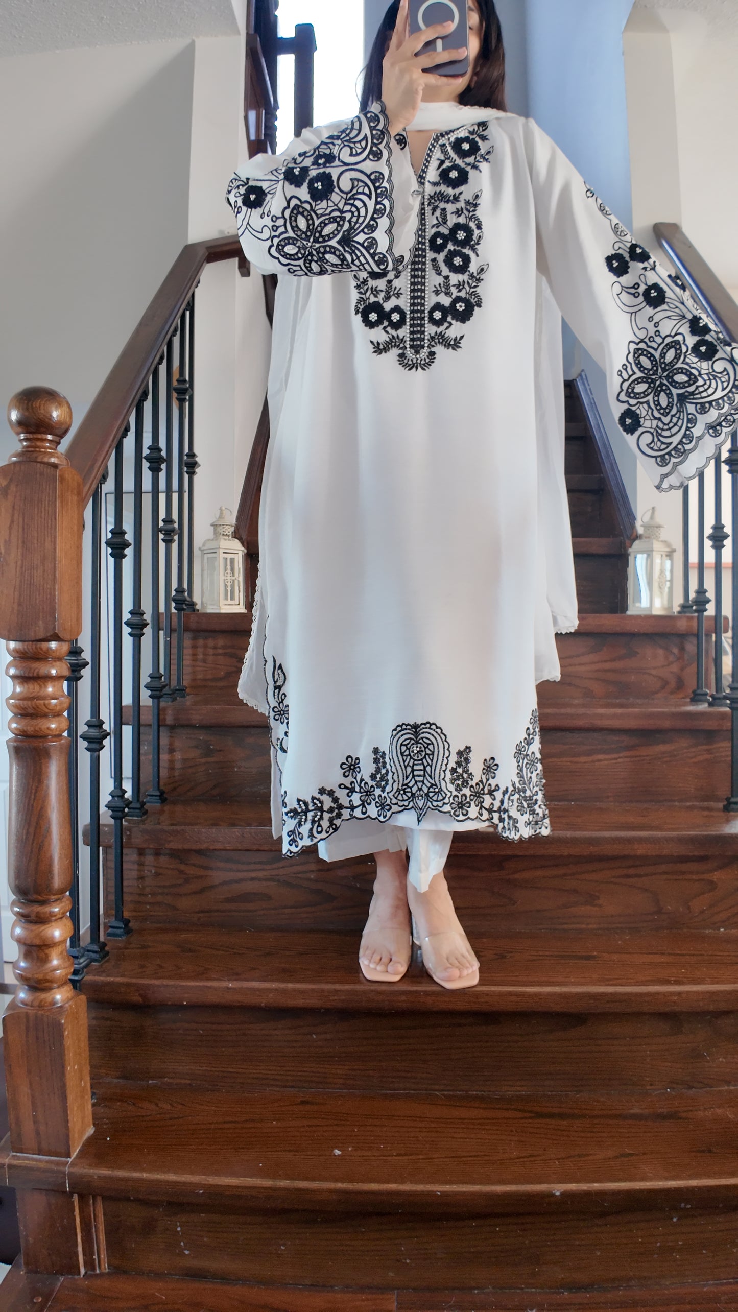 Pearl Melody – 3-Piece Kaftan Set