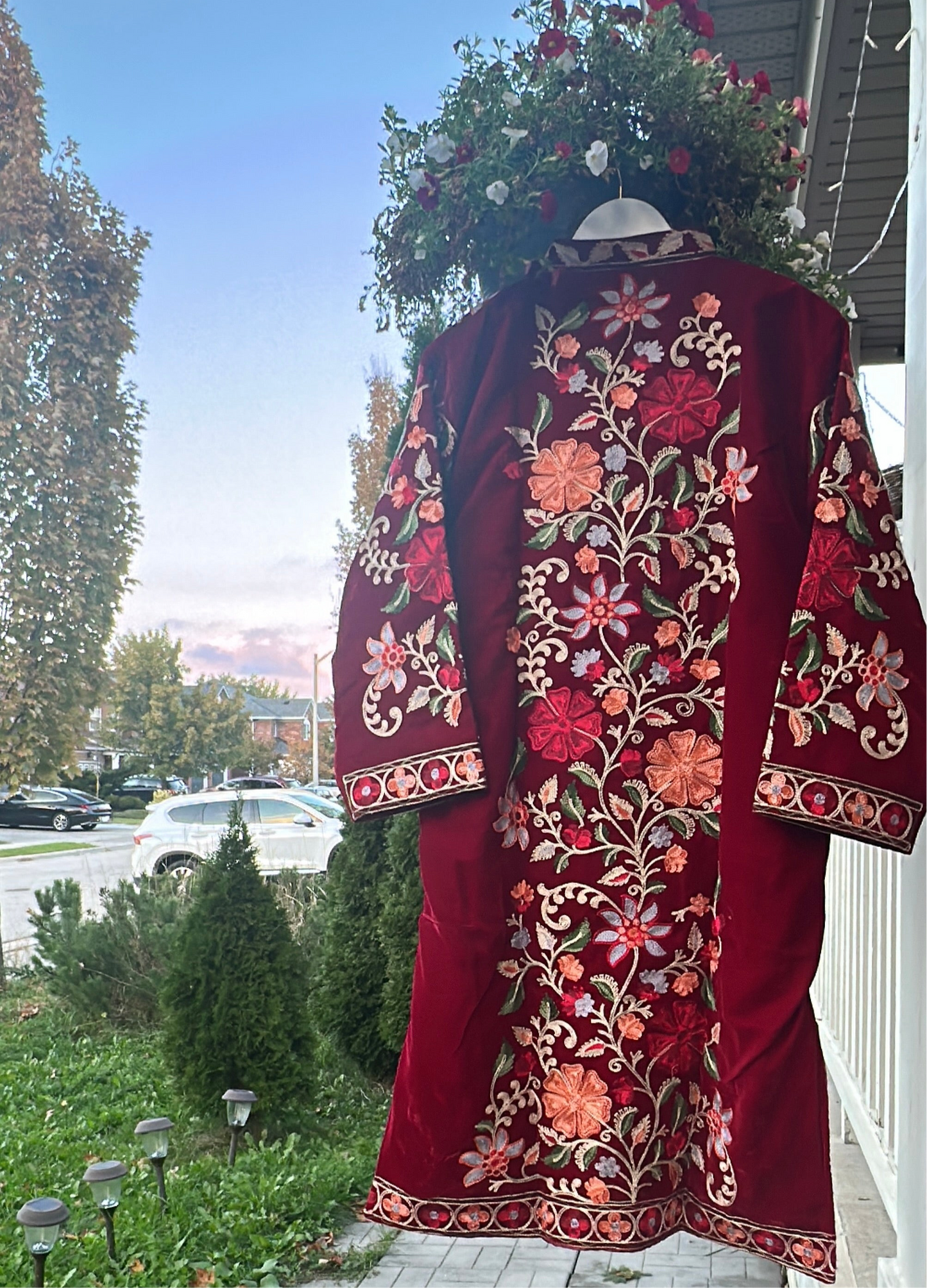 Velvet Bloom - The Kashmiri Wrap