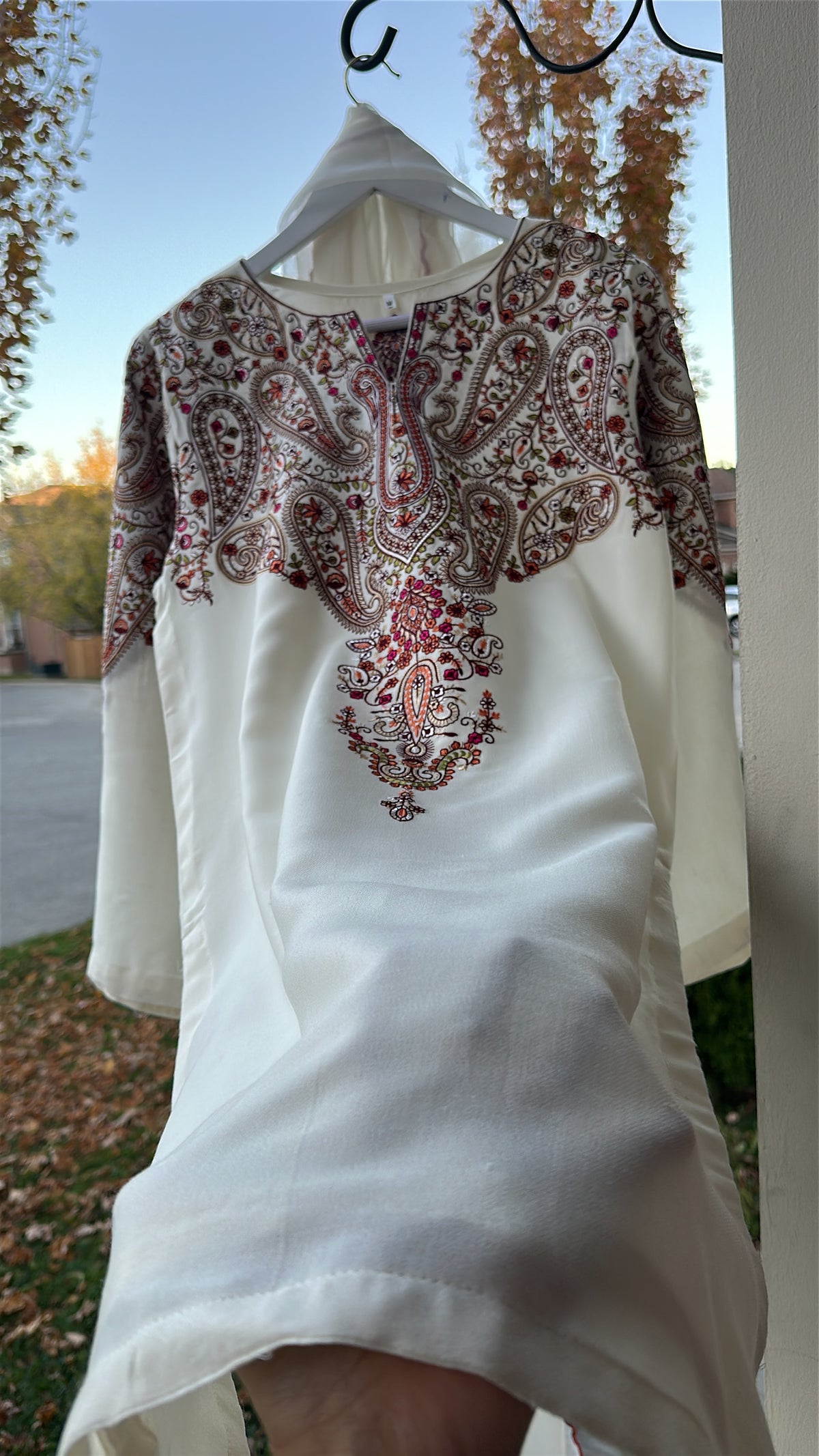 Ivory Meher / Pure Pashmina Kashmira — 3-Piece Set