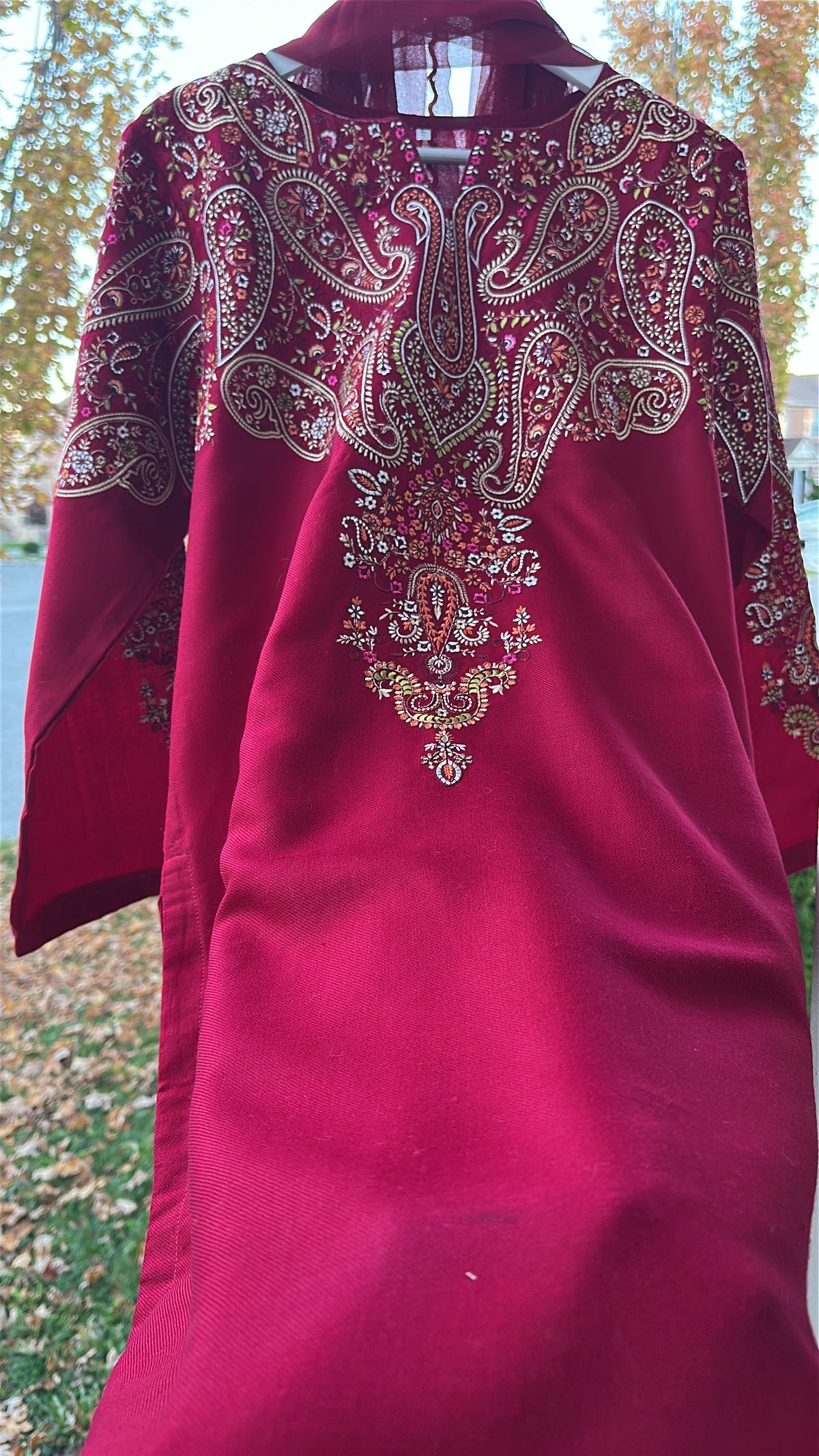 Ruby Rose / Pure Pashmina Kashmira — 3-Piece Set