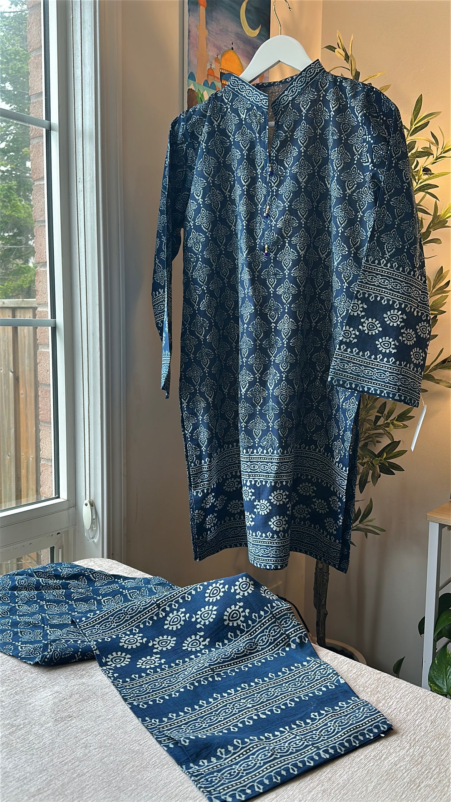 Ocean Dusk Co-ord – Ajrak Heritage