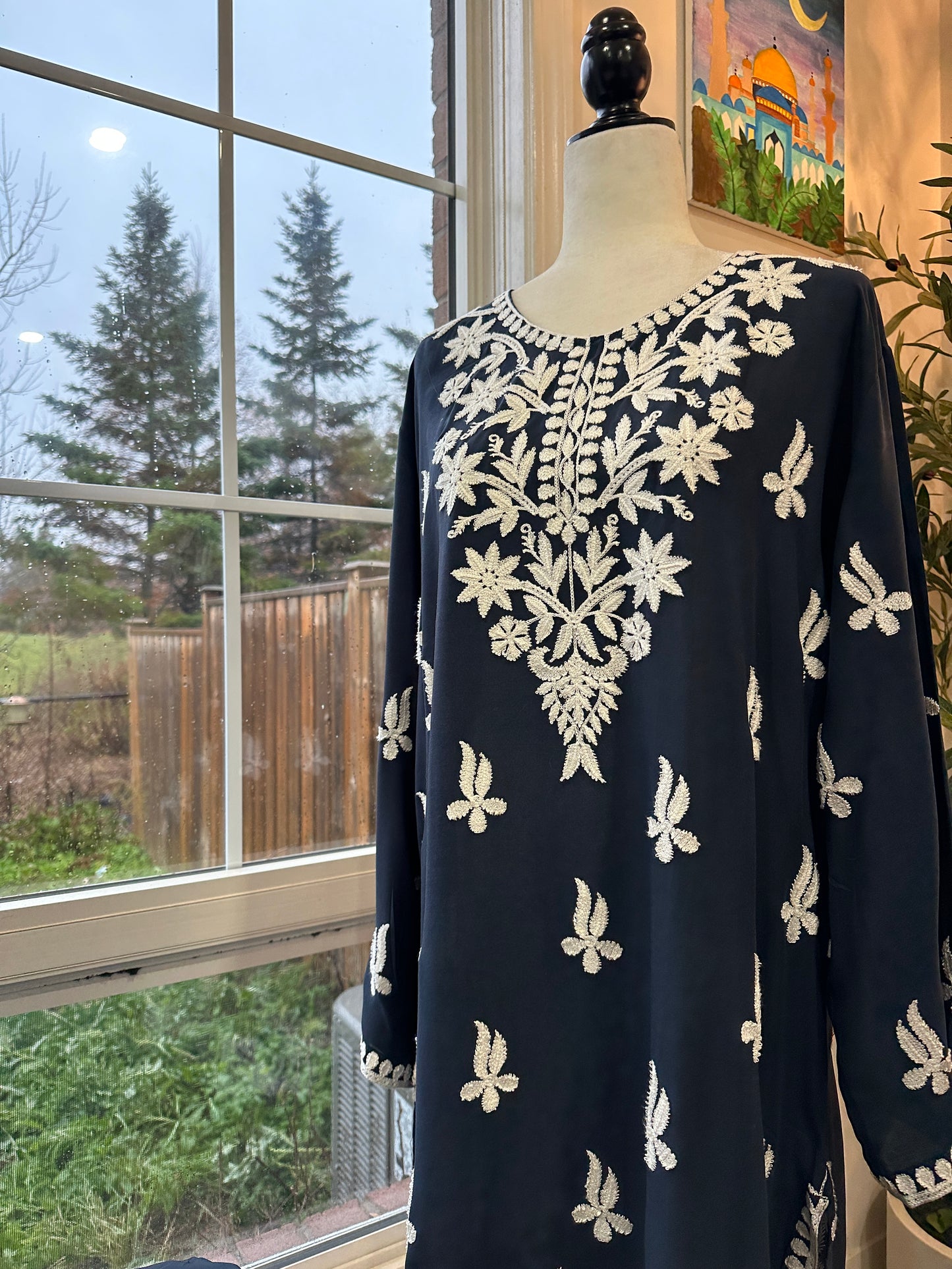 Sapphire Bloom-Farshi Set