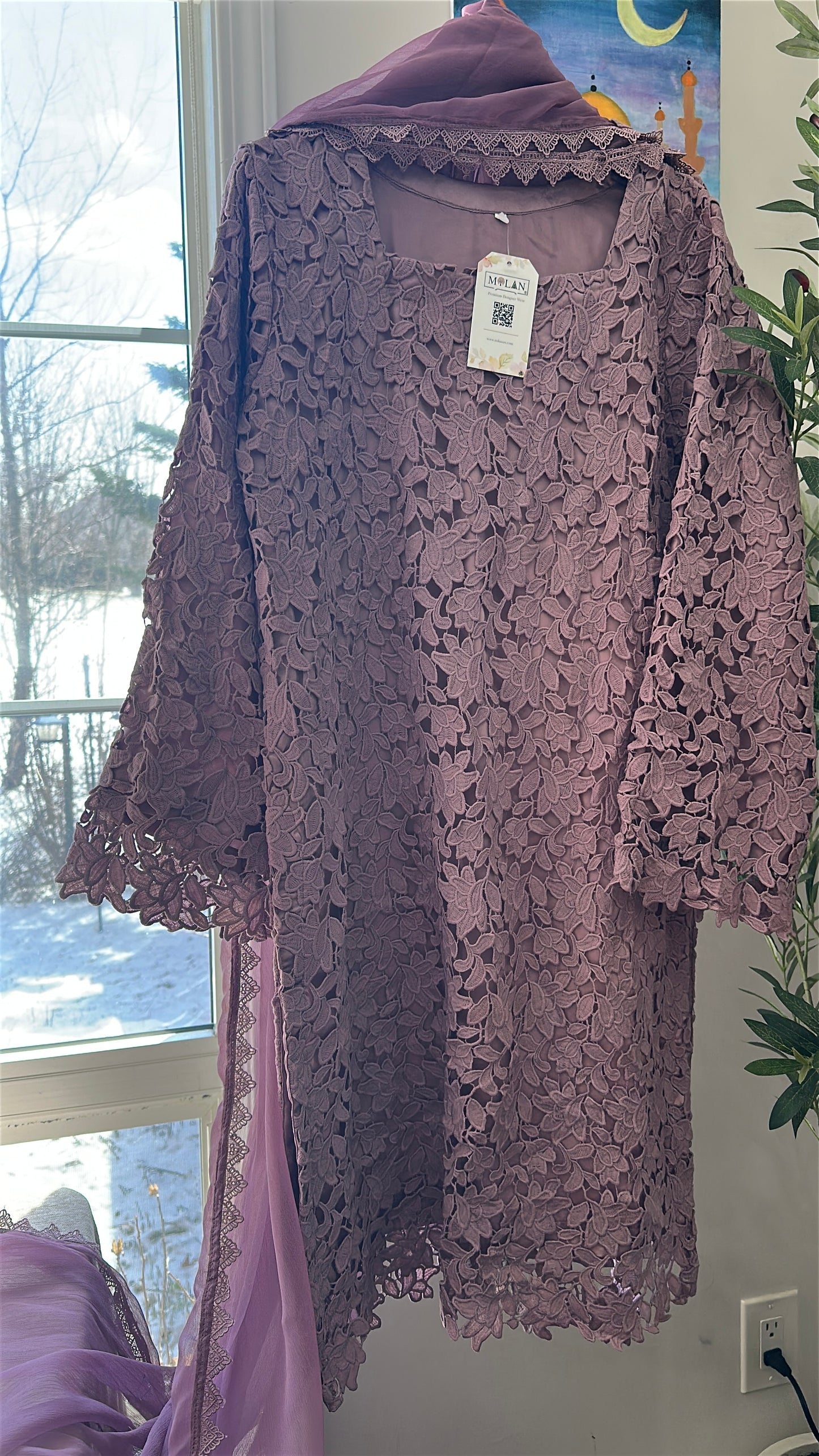 Lavender Crochet Élan – Timeless Spring Grace
