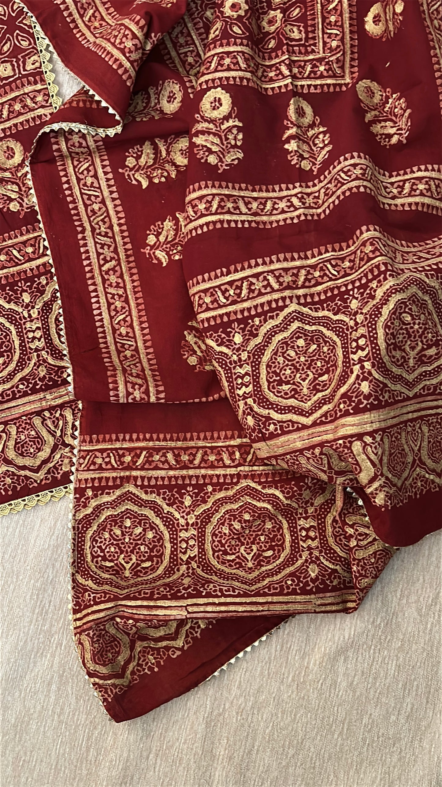 Rang-e-Zar - The Heritage Ajrak Collection