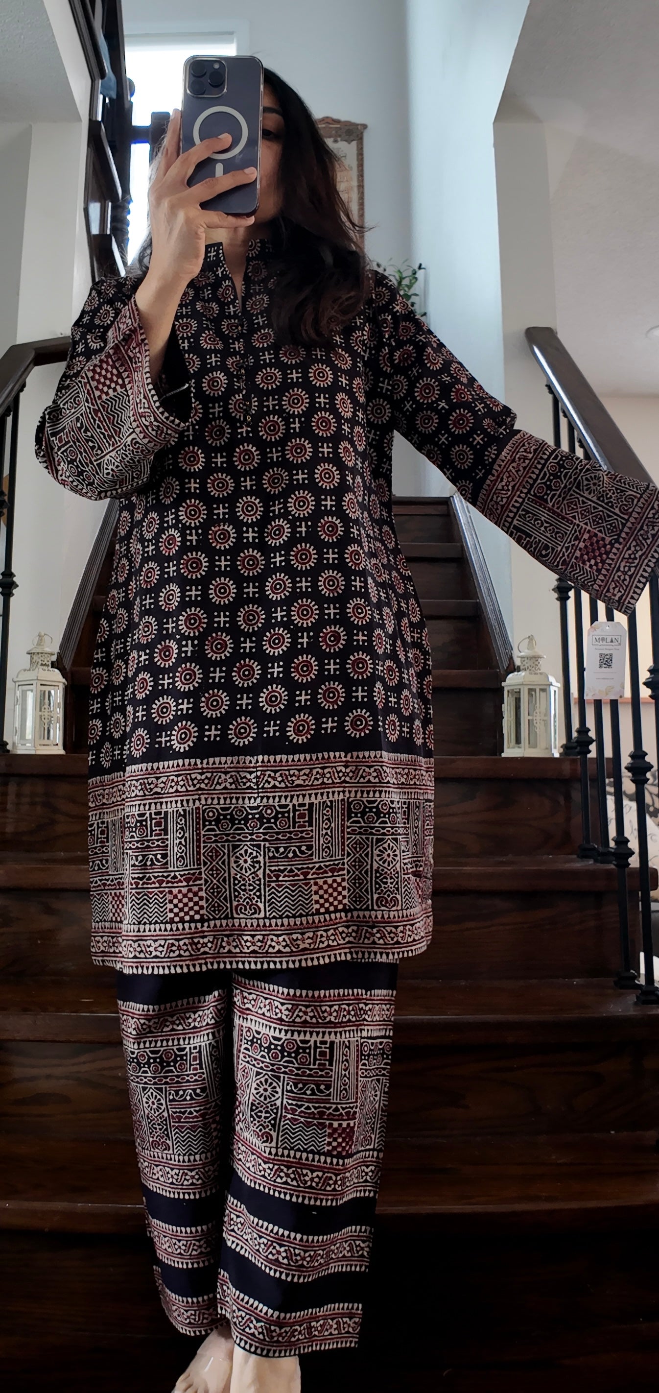 Nomad Dune Co-ord – Ajrak Heritage