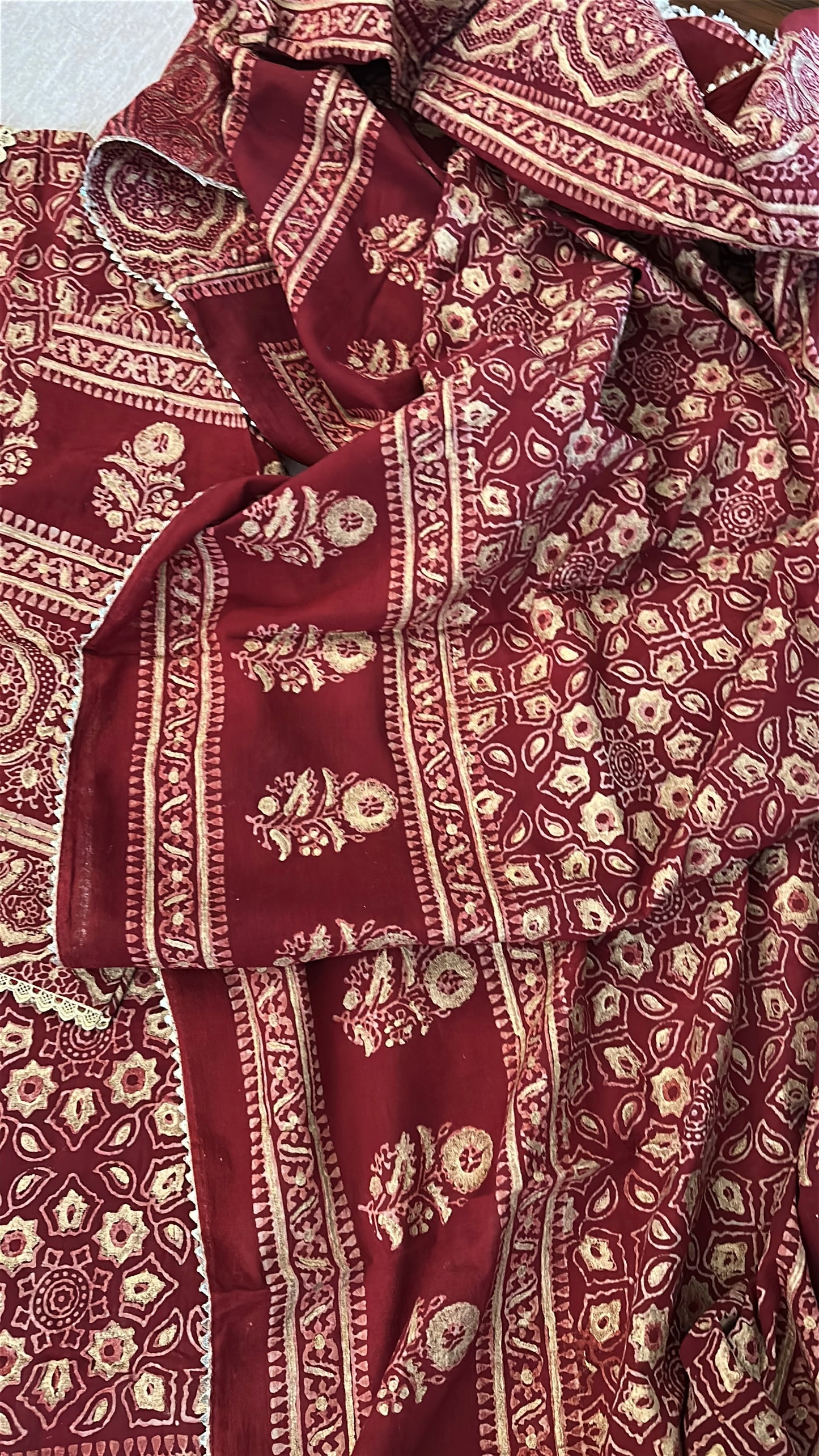 Rang-e-Zar - The Heritage Ajrak Collection