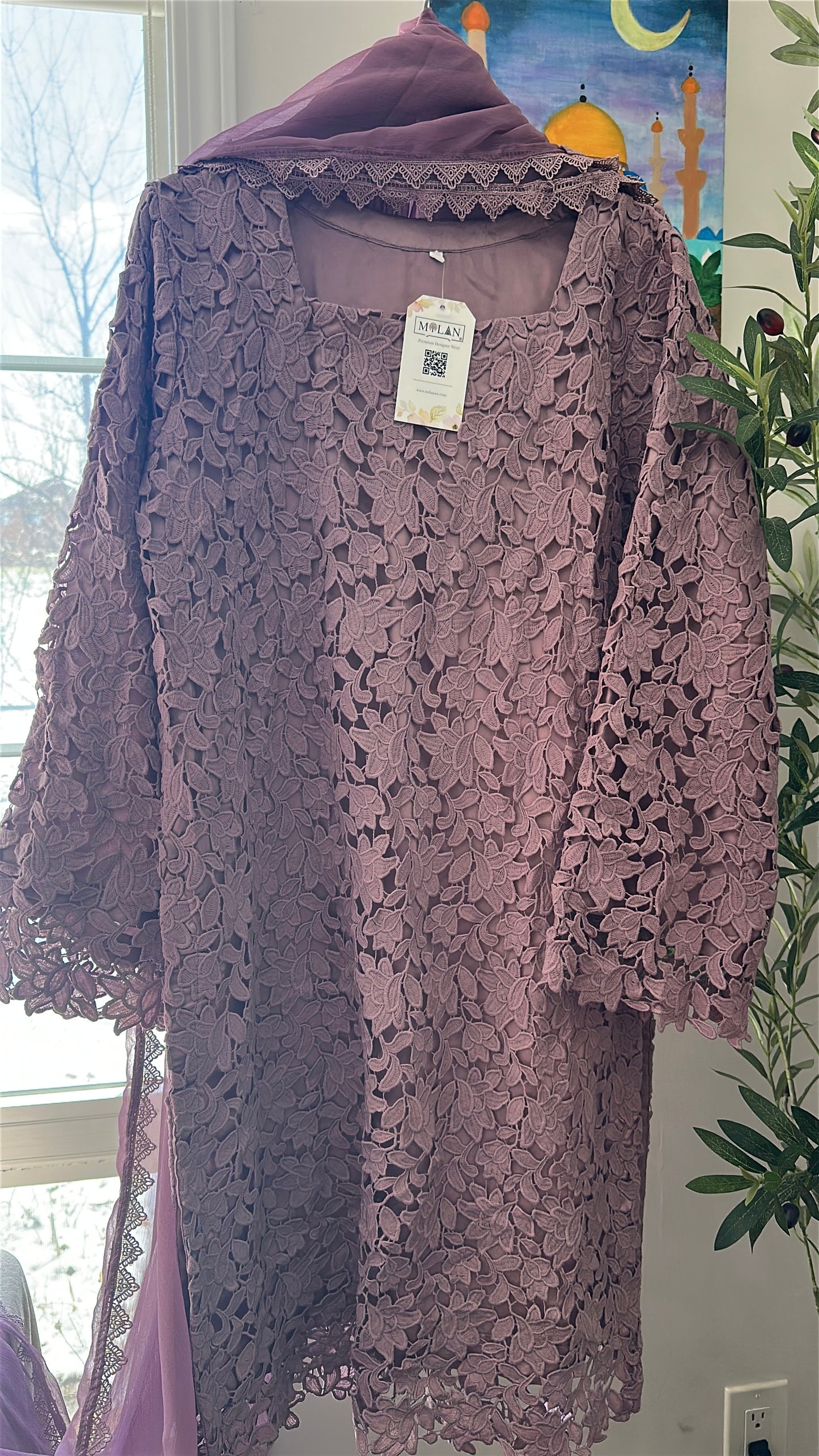 Lavender Crochet Élan – Timeless Spring Grace