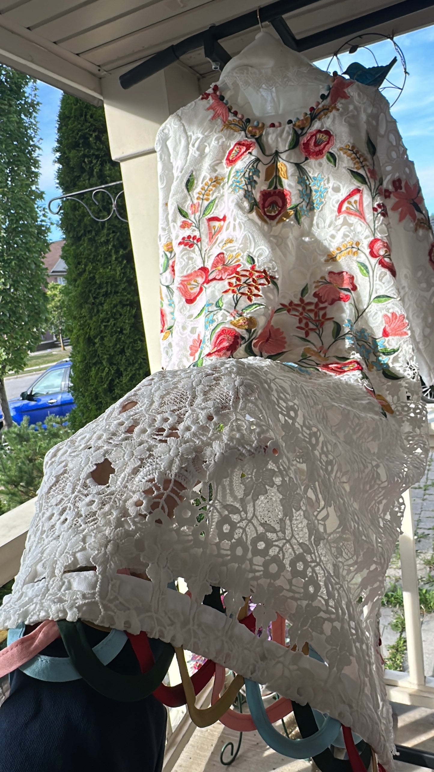 ELARA BLOOM — 3-PIECE CROCHET ENSEMBLE