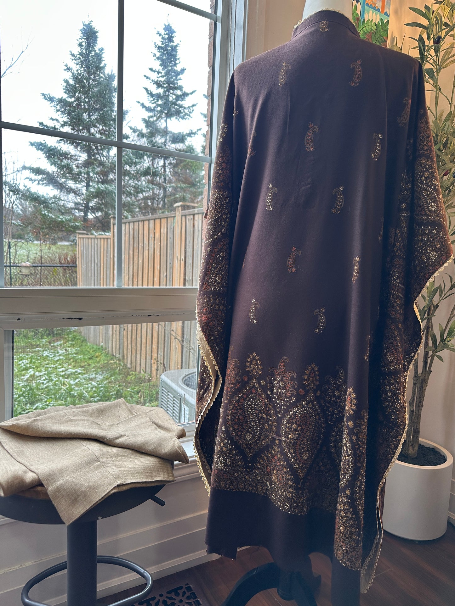 Cocoa Kalamkari – Winter’s Softest Statement