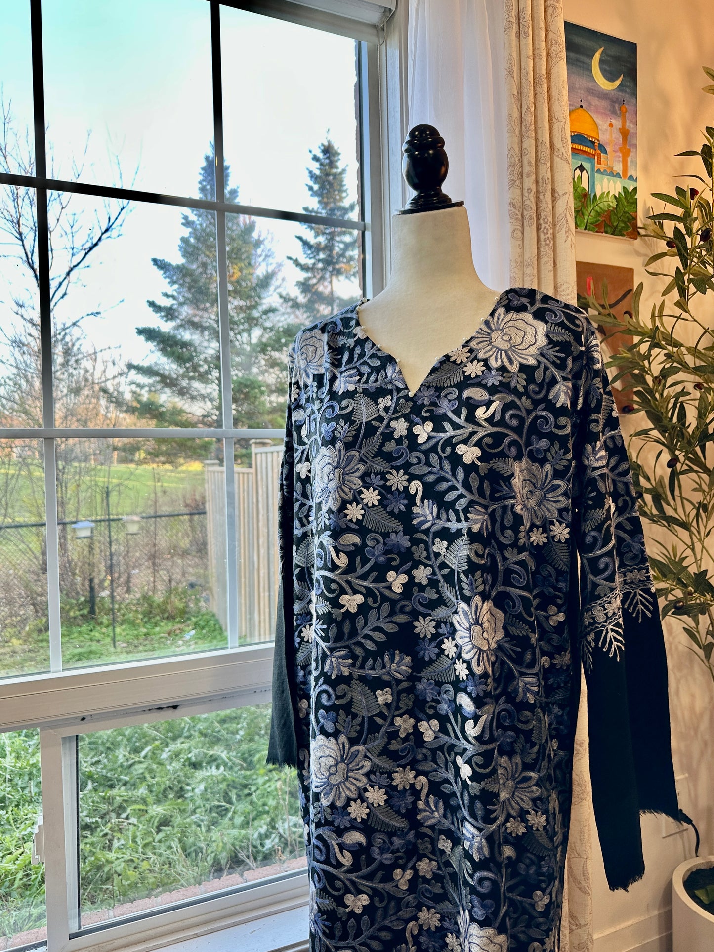 Samaa-e-Neel – Heritage Long Shirt Series