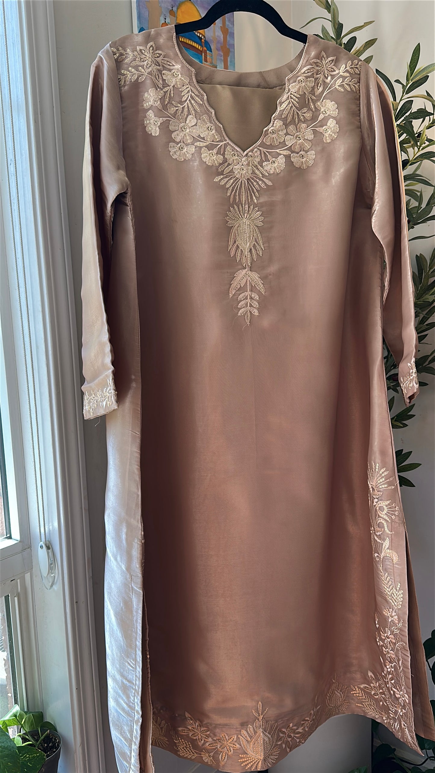 Desert Glow Élan – 2-Piece Kaftan Set