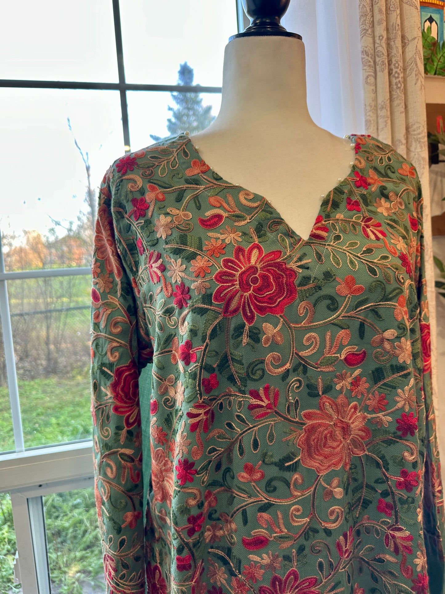 Mehr-e-Sabz – Heritage Shawl Shirt  Series