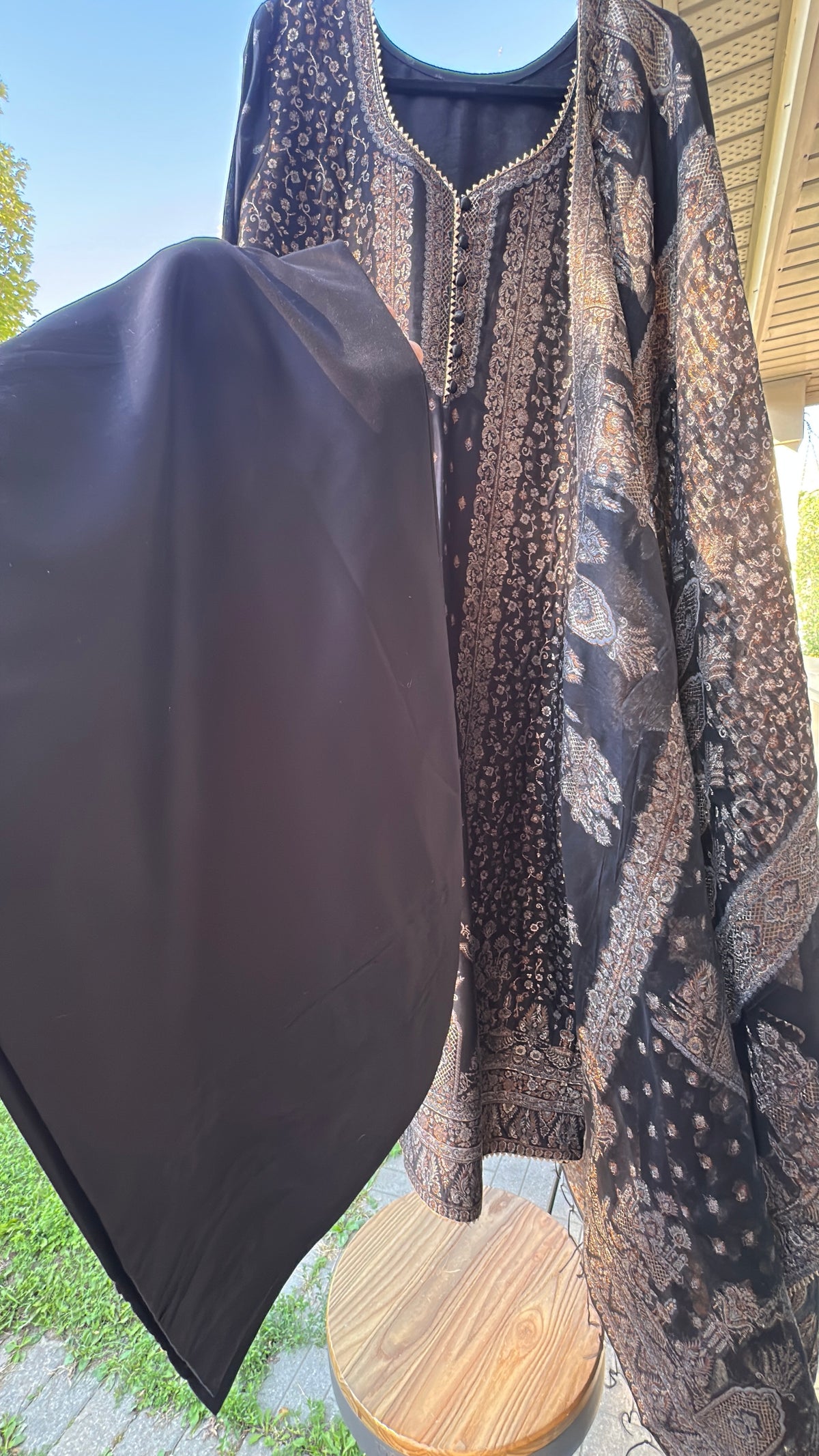 Midnight Kani Royale - Pure Silk