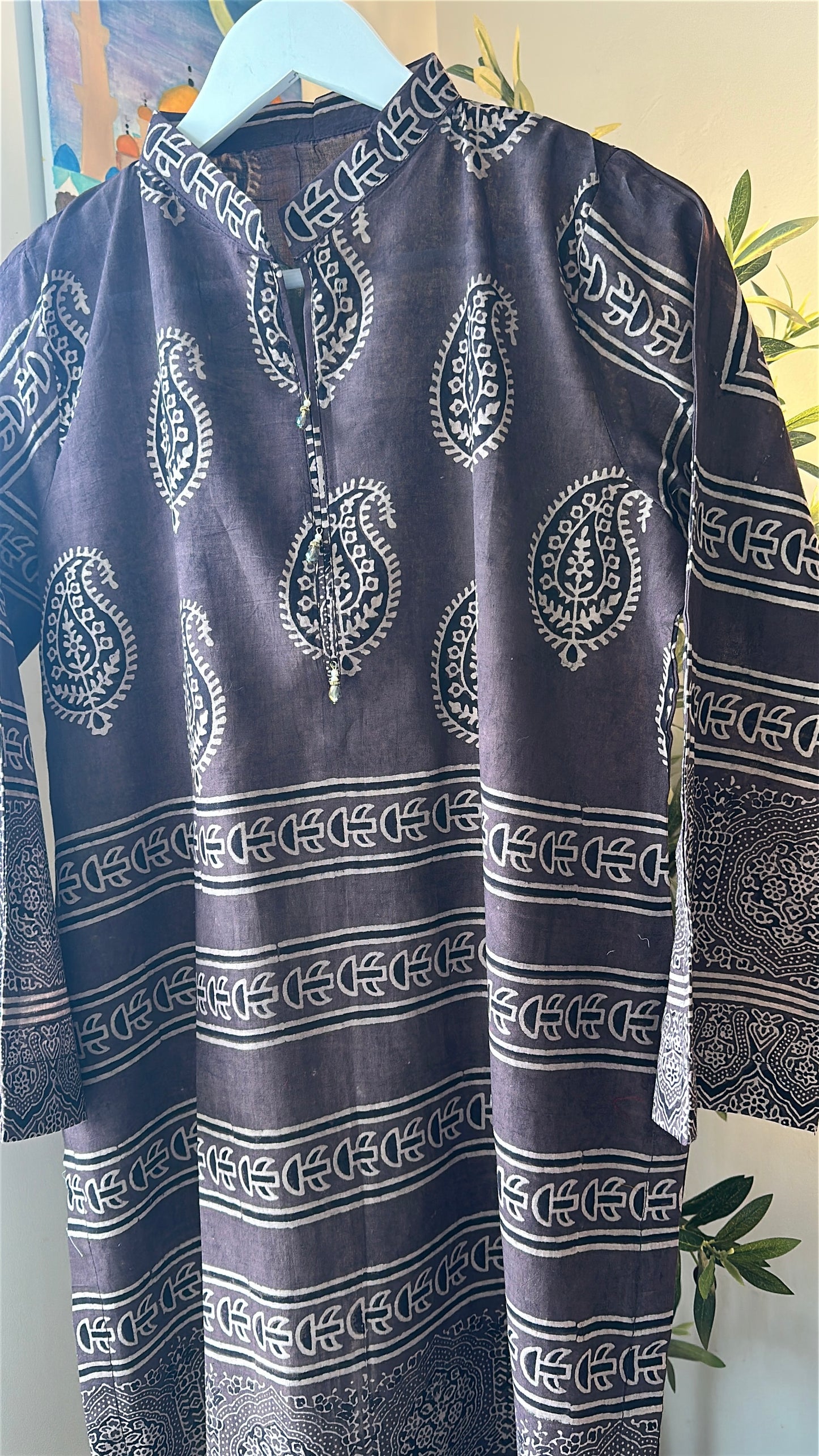 Espresso Drift Co-ord – Ajrak Heritage