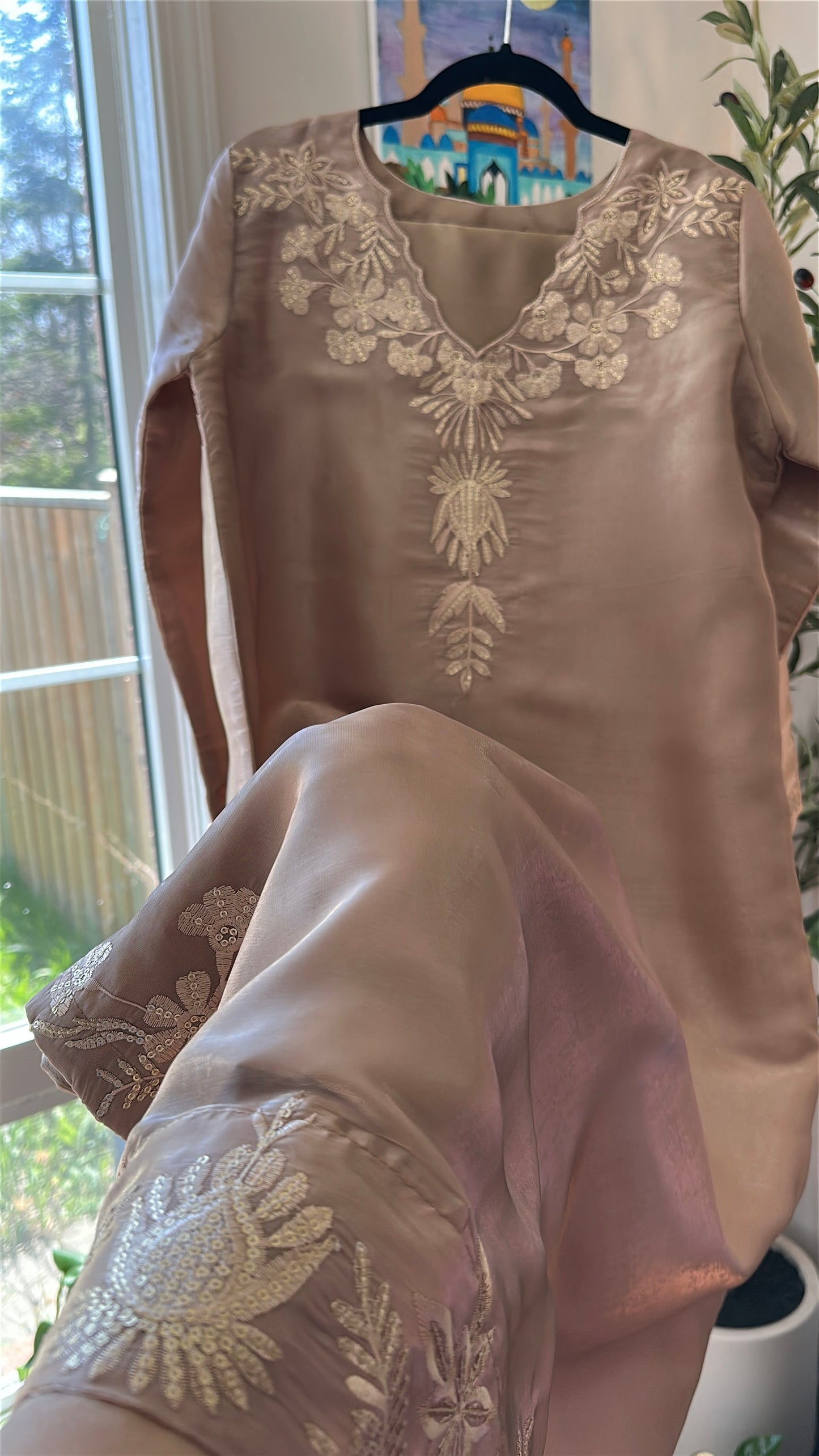 Desert Glow Élan – 2-Piece Kaftan Set