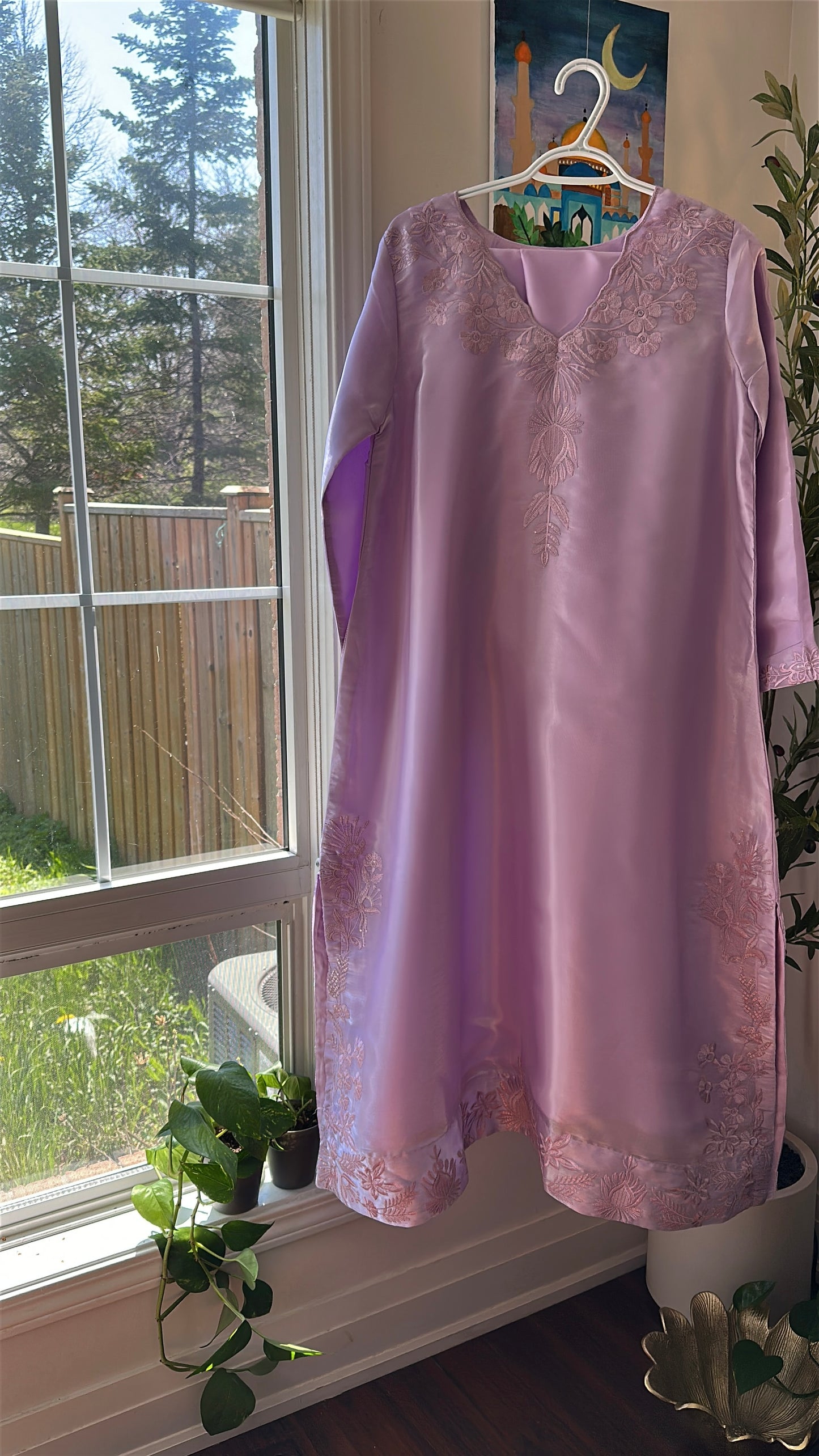 Lavender Haze Élan – 2-Piece Kaftan Set