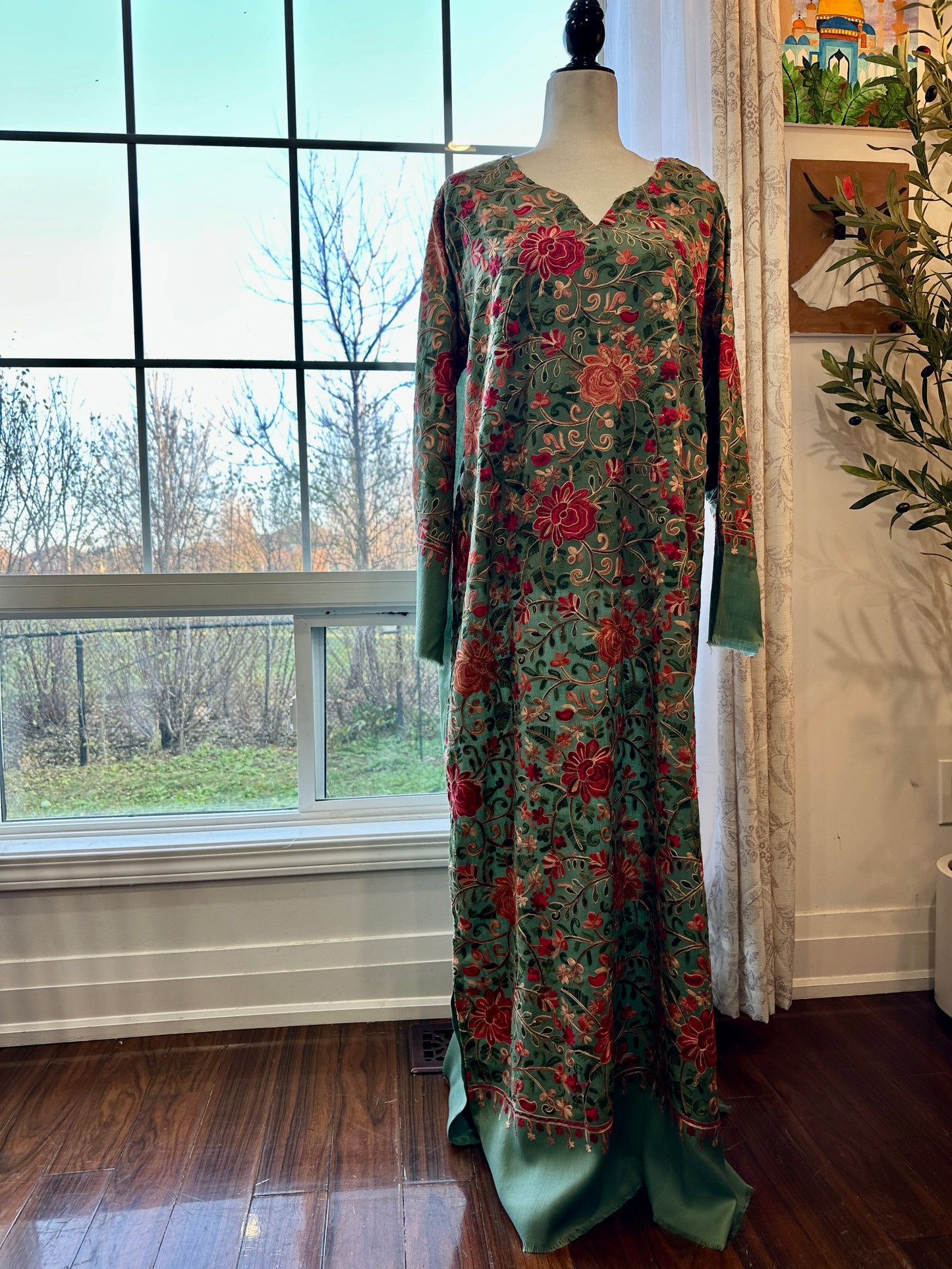 Mehr-e-Sabz – Heritage Shawl Shirt  Series