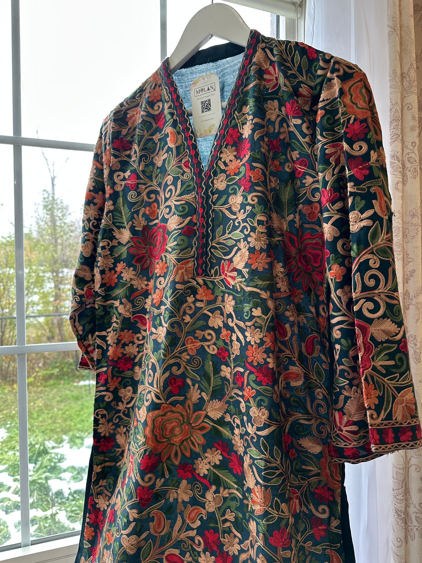 Gulnaar-e-Teal – 2 Piece Set