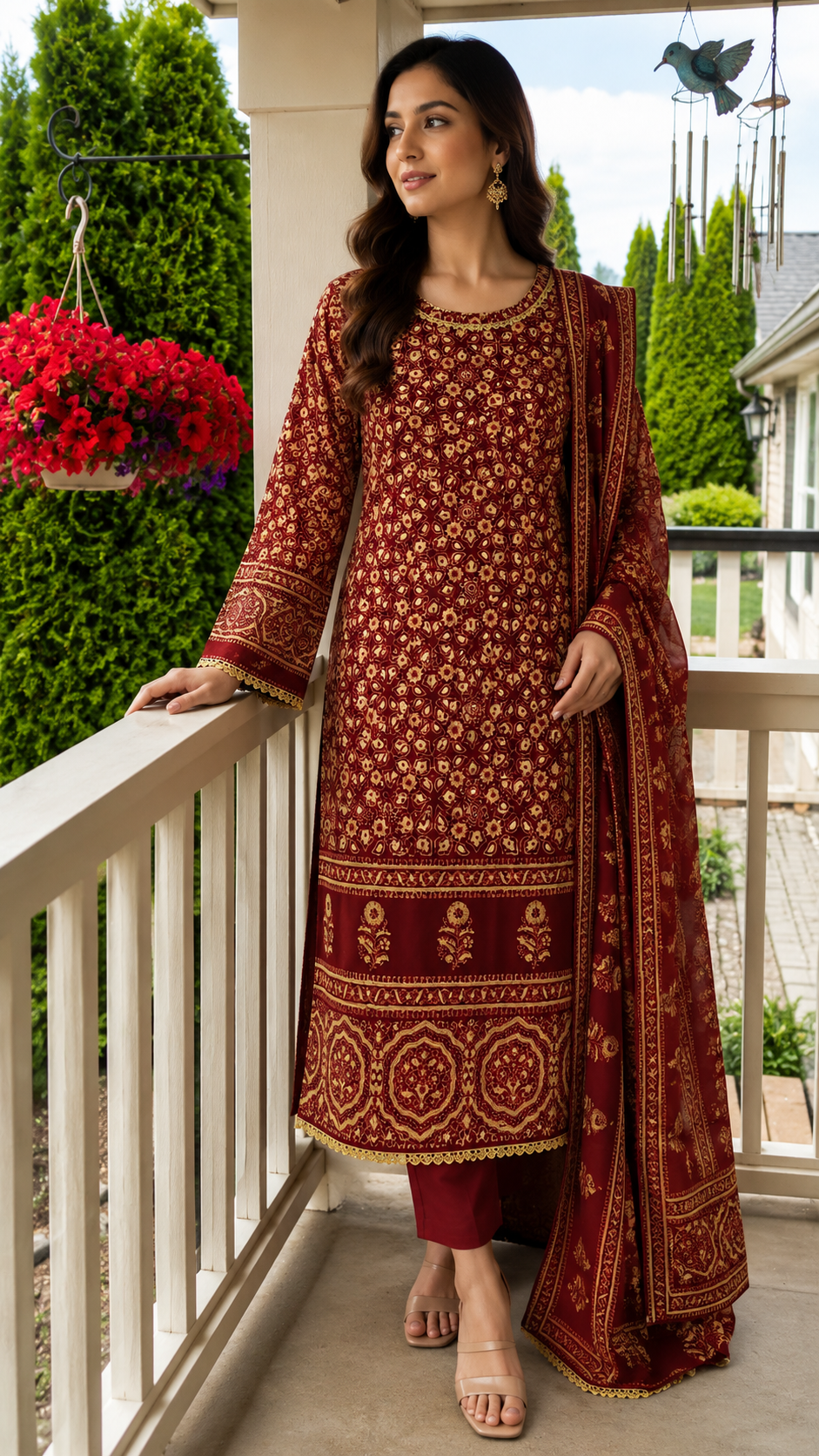 Rang-e-Zar - The Heritage Ajrak Collection