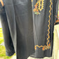 Black Floral Embroidered
