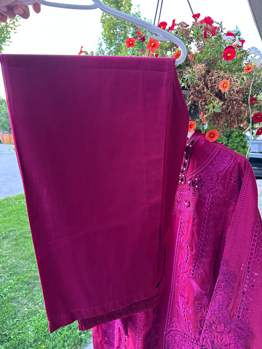 Magenta Chikan Kari