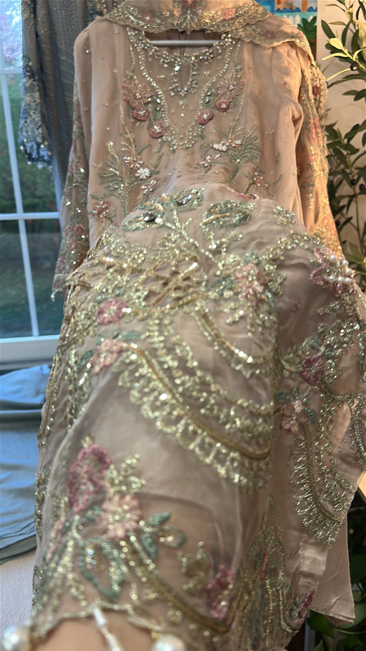 Gul Moti — Pearl Garden Chiffon 3-Piece Set