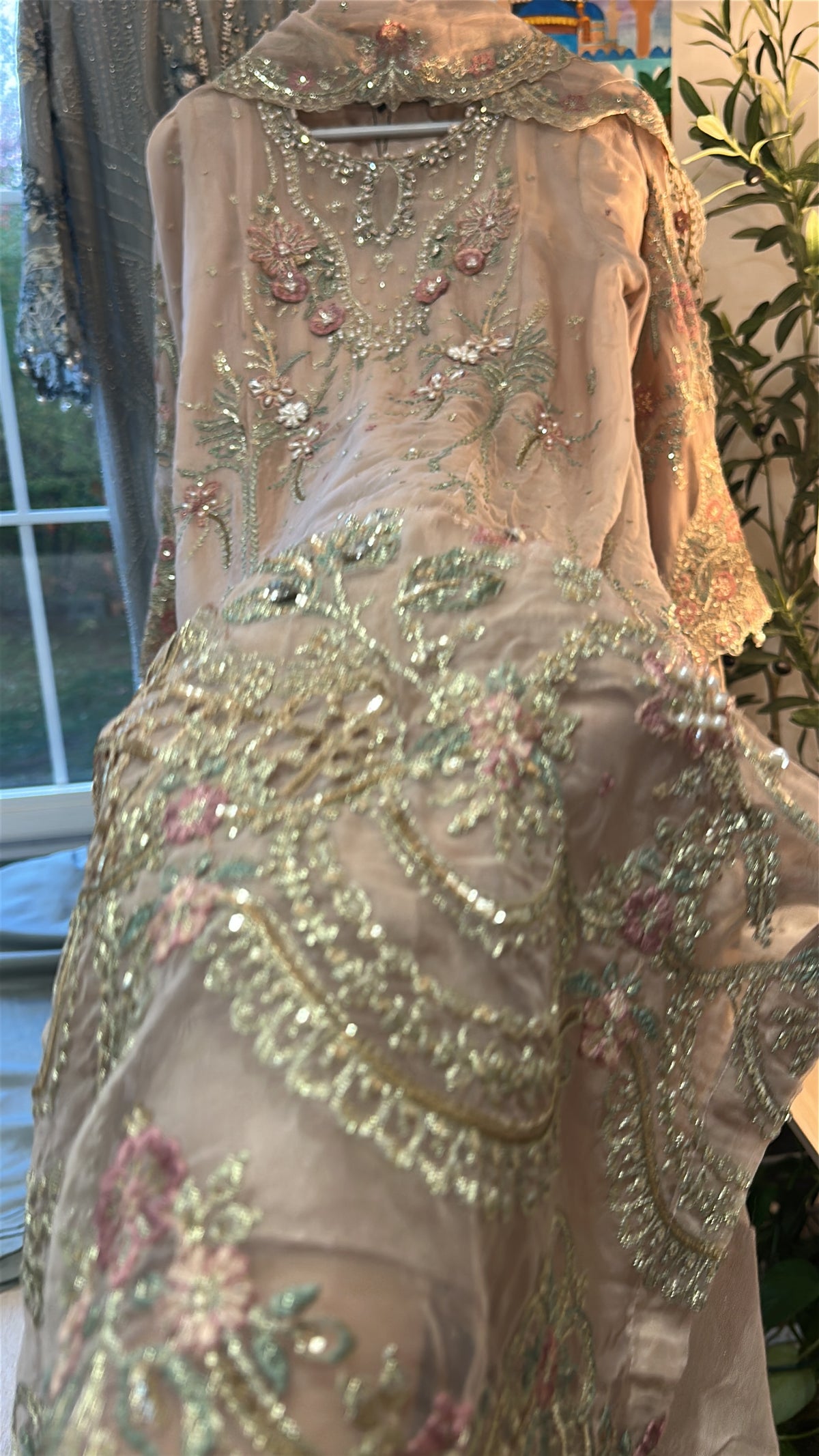 Gul Moti — Pearl Garden Chiffon 3-Piece Set