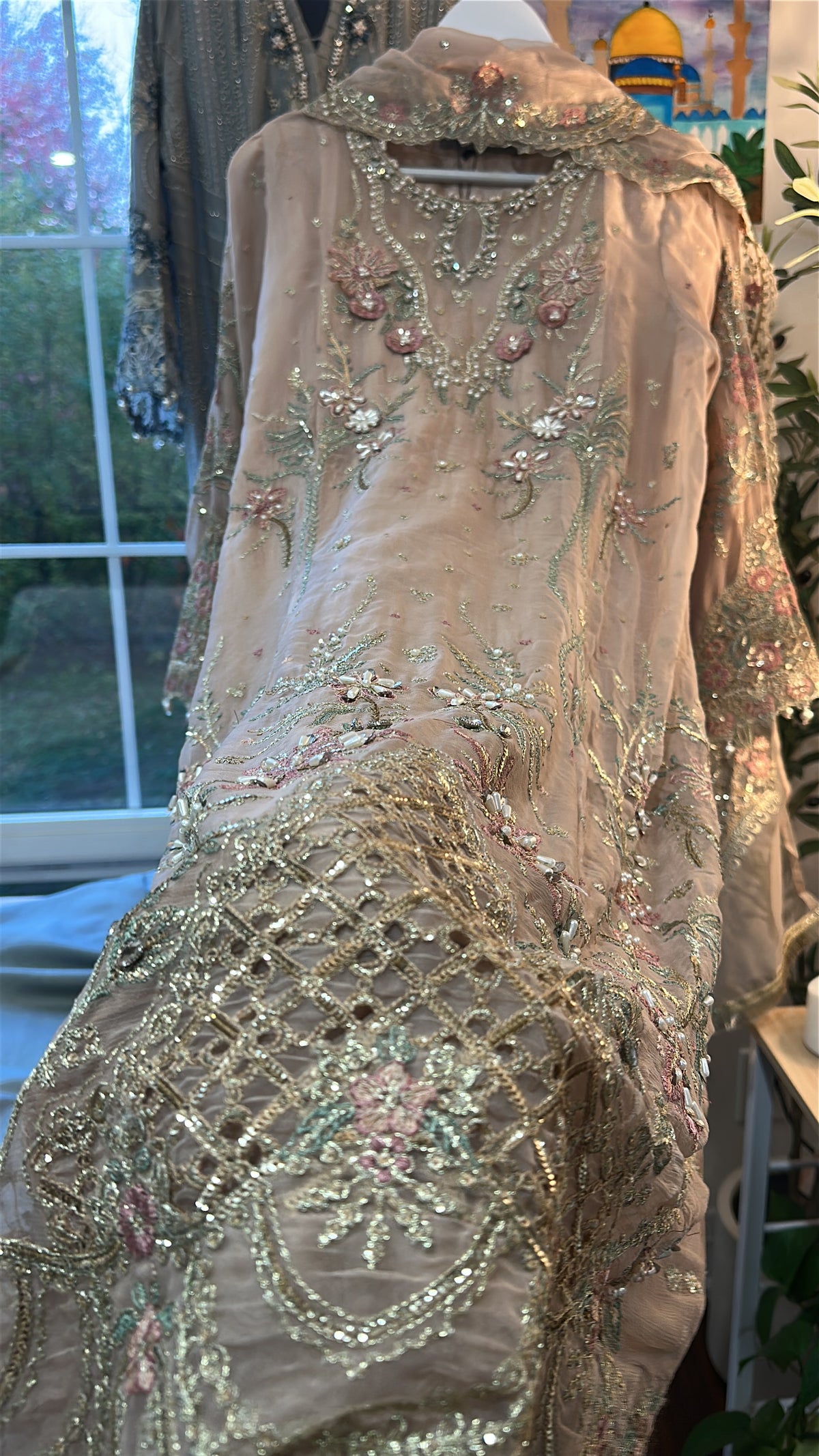 Gul Moti — Pearl Garden Chiffon 3-Piece Set