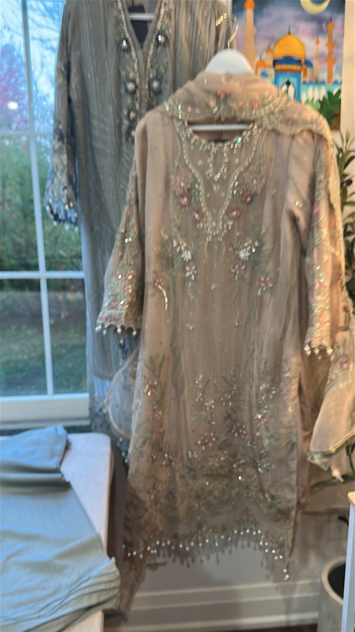 Gul Moti — Pearl Garden Chiffon 3-Piece Set