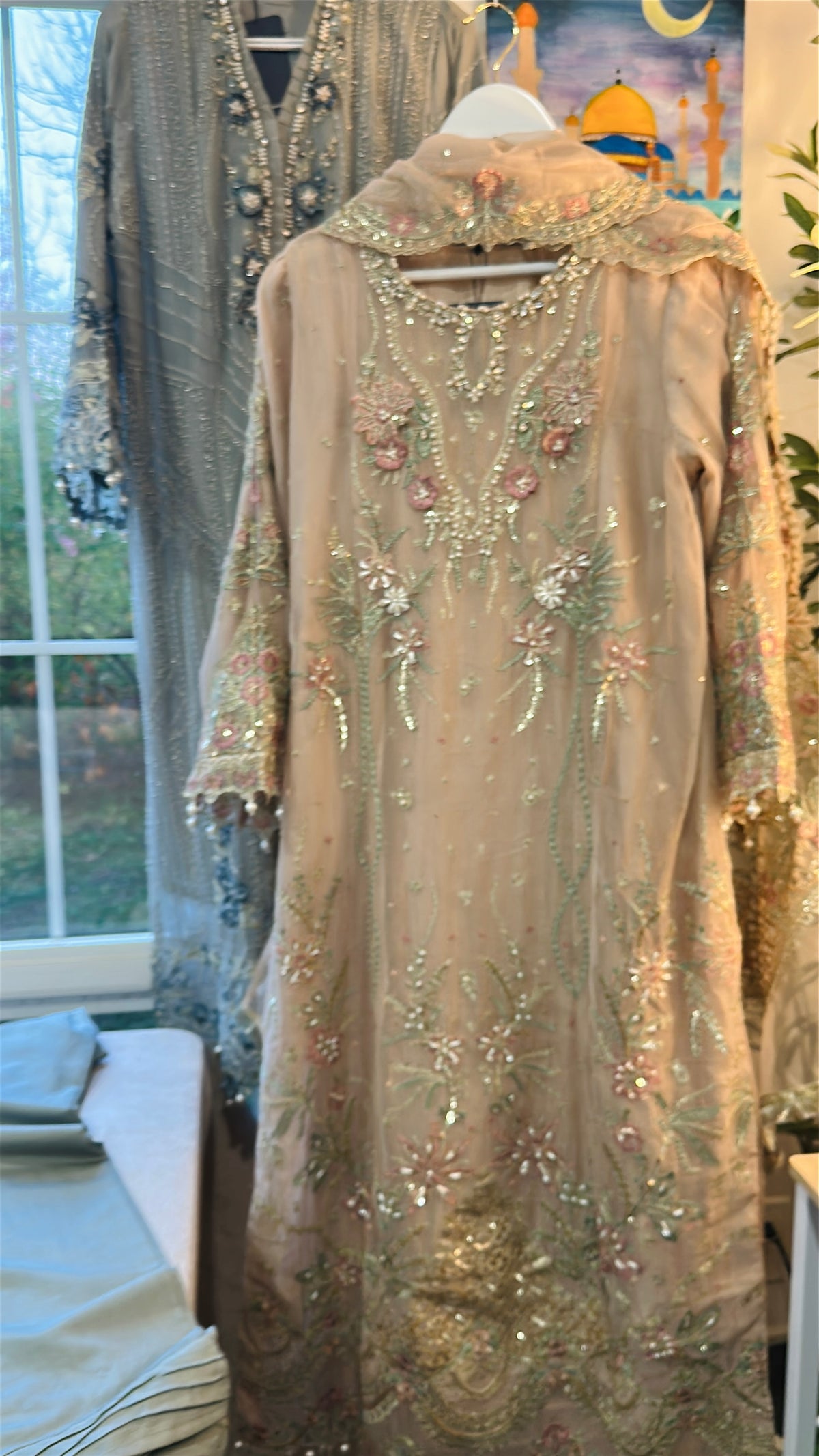 Gul Moti — Pearl Garden Chiffon 3-Piece Set