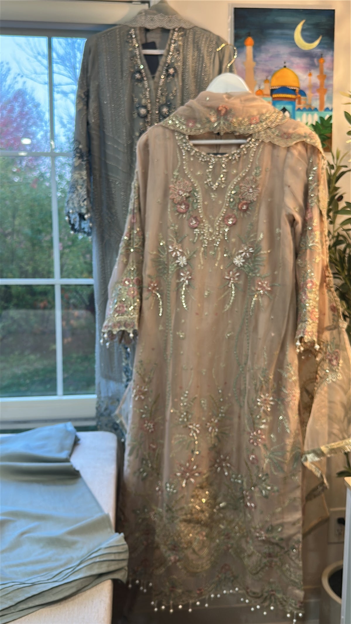 Gul Moti — Pearl Garden Chiffon 3-Piece Set