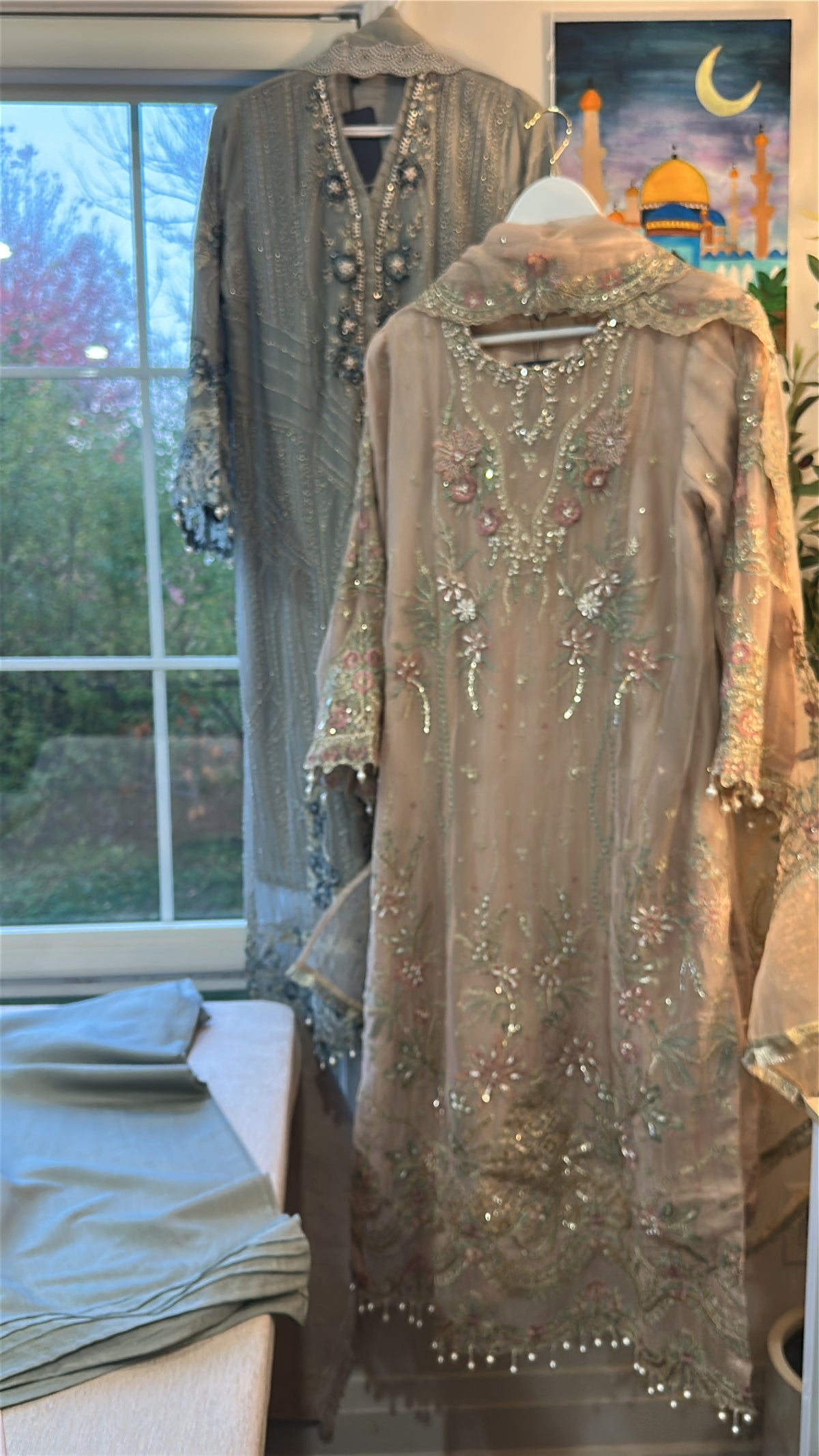 Gul Moti — Pearl Garden Chiffon 3-Piece Set
